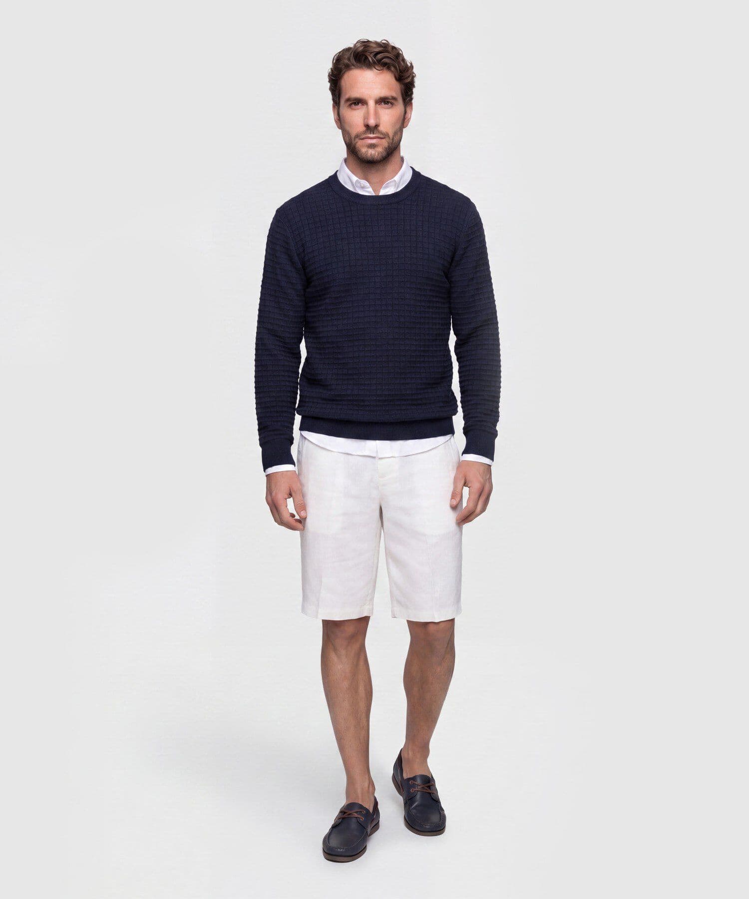 Buzo Guayacán Natural azul marino para hombre, vista 2