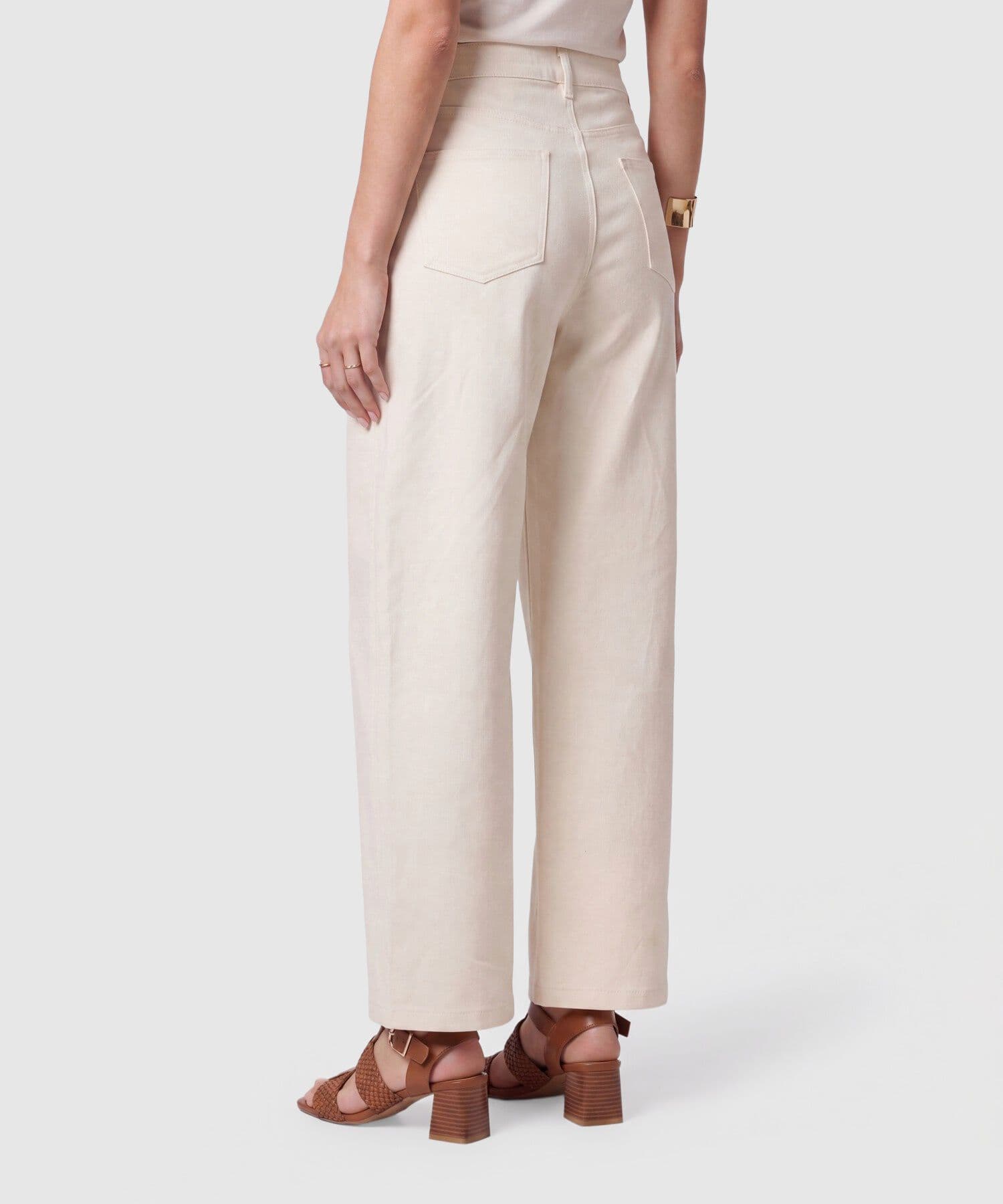 Pantalón Laguna Esencial azul índigo para mujer, vista 4
