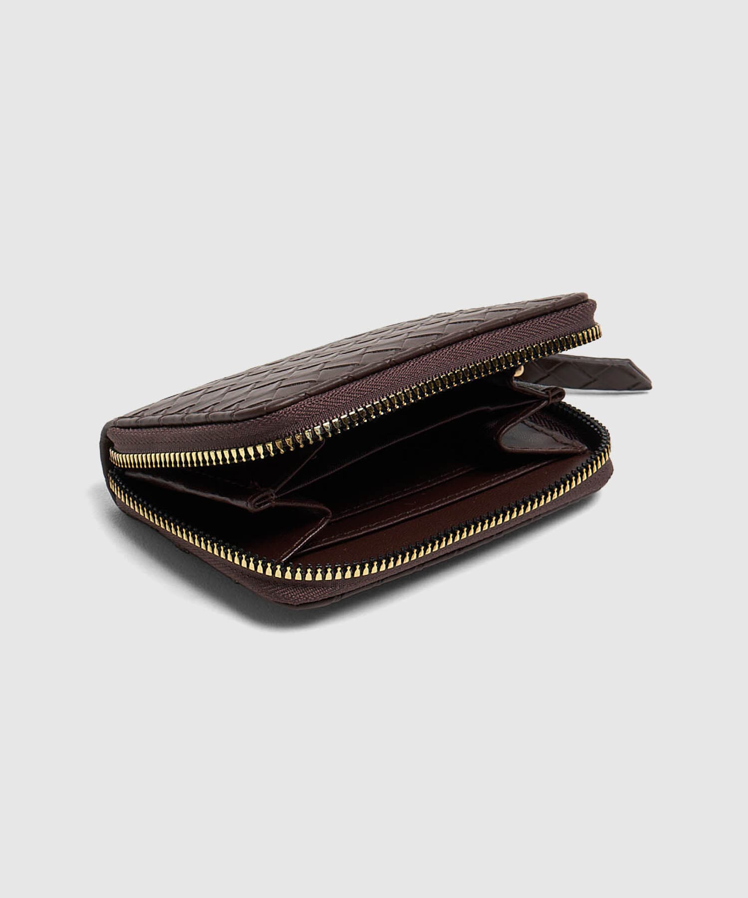 Billetera Isadora Relajado café para mujer, vista 2