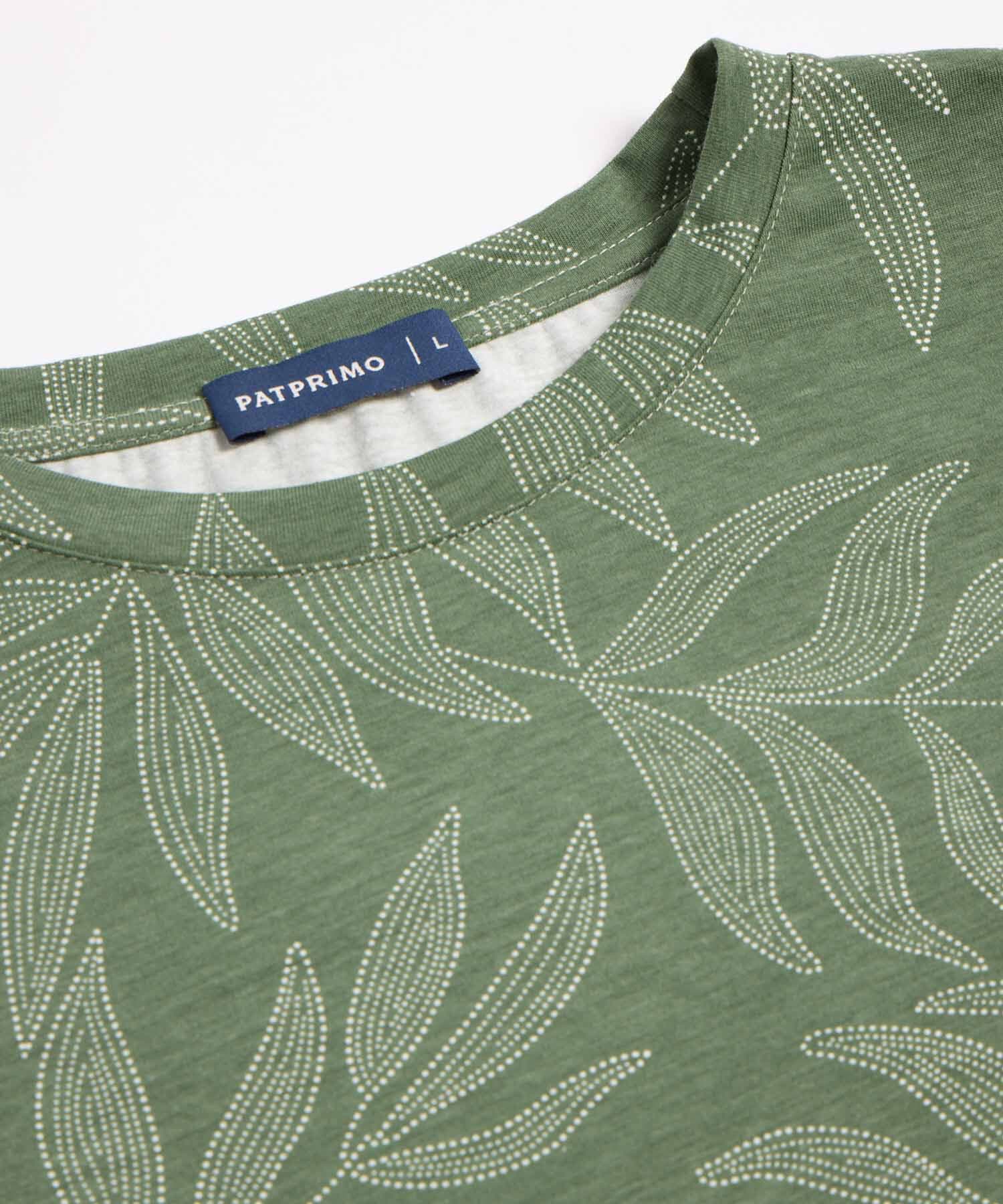Camiseta Calima de Ciudad verde oliva para mujer, vista 2