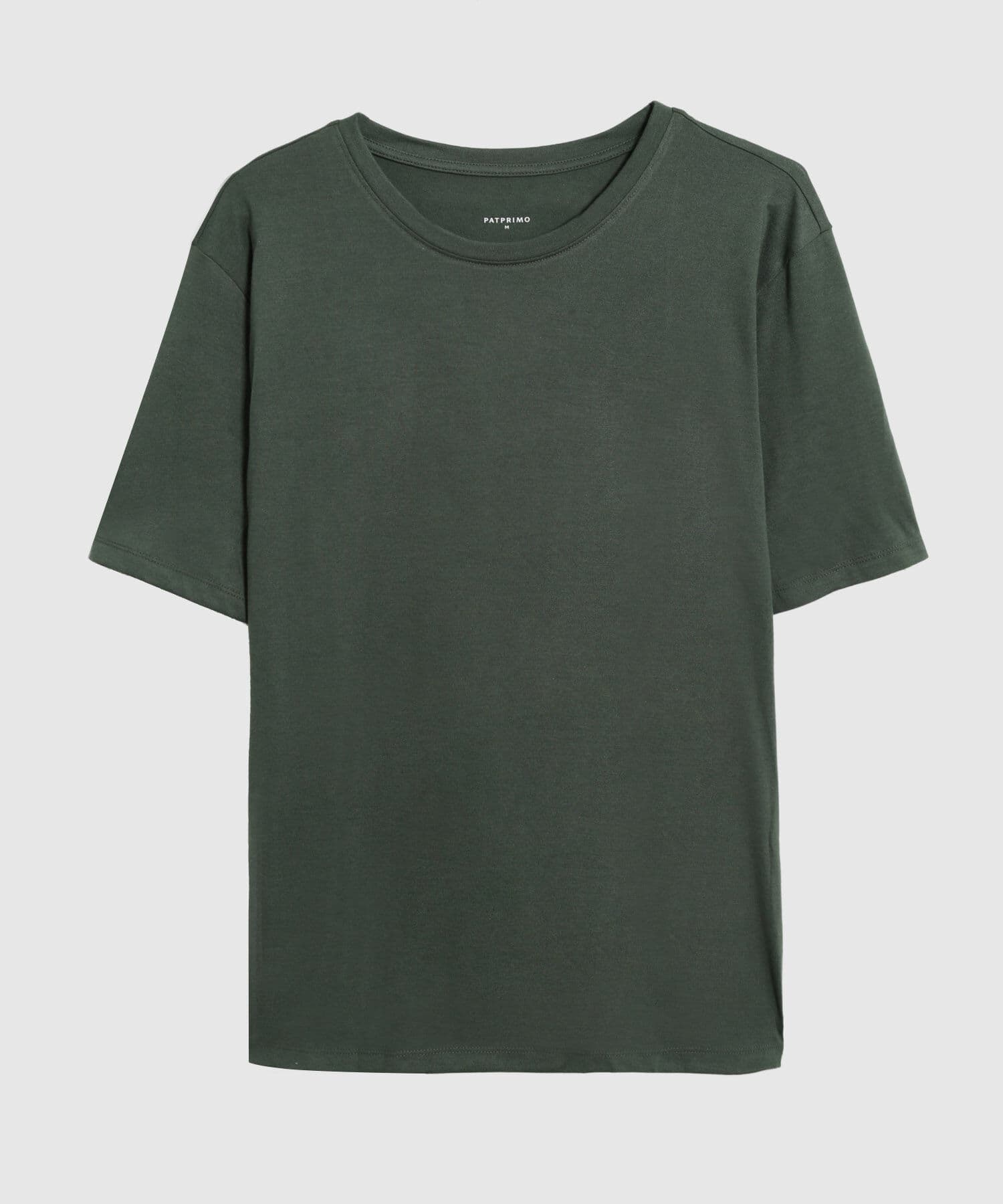 Camiseta Coral de Día verde oliva para hombre, vista 3