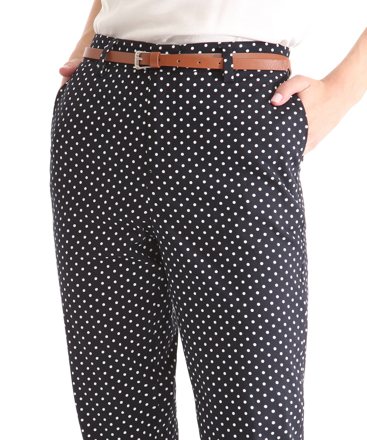 Pantalón Cauce Urbano negro para mujer, vista 3