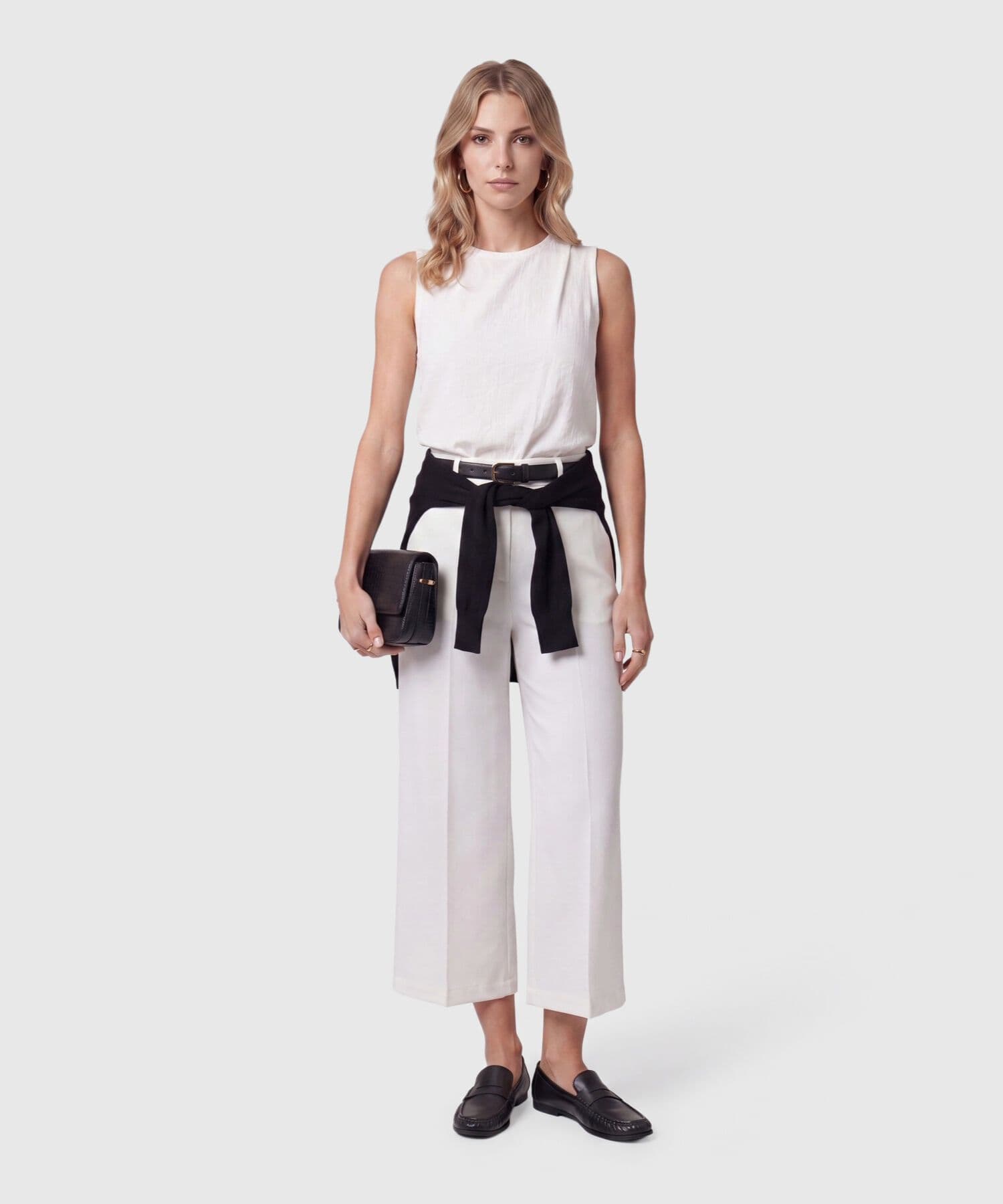 Blusa Tierra de Ciudad blanco para mujer, vista 2