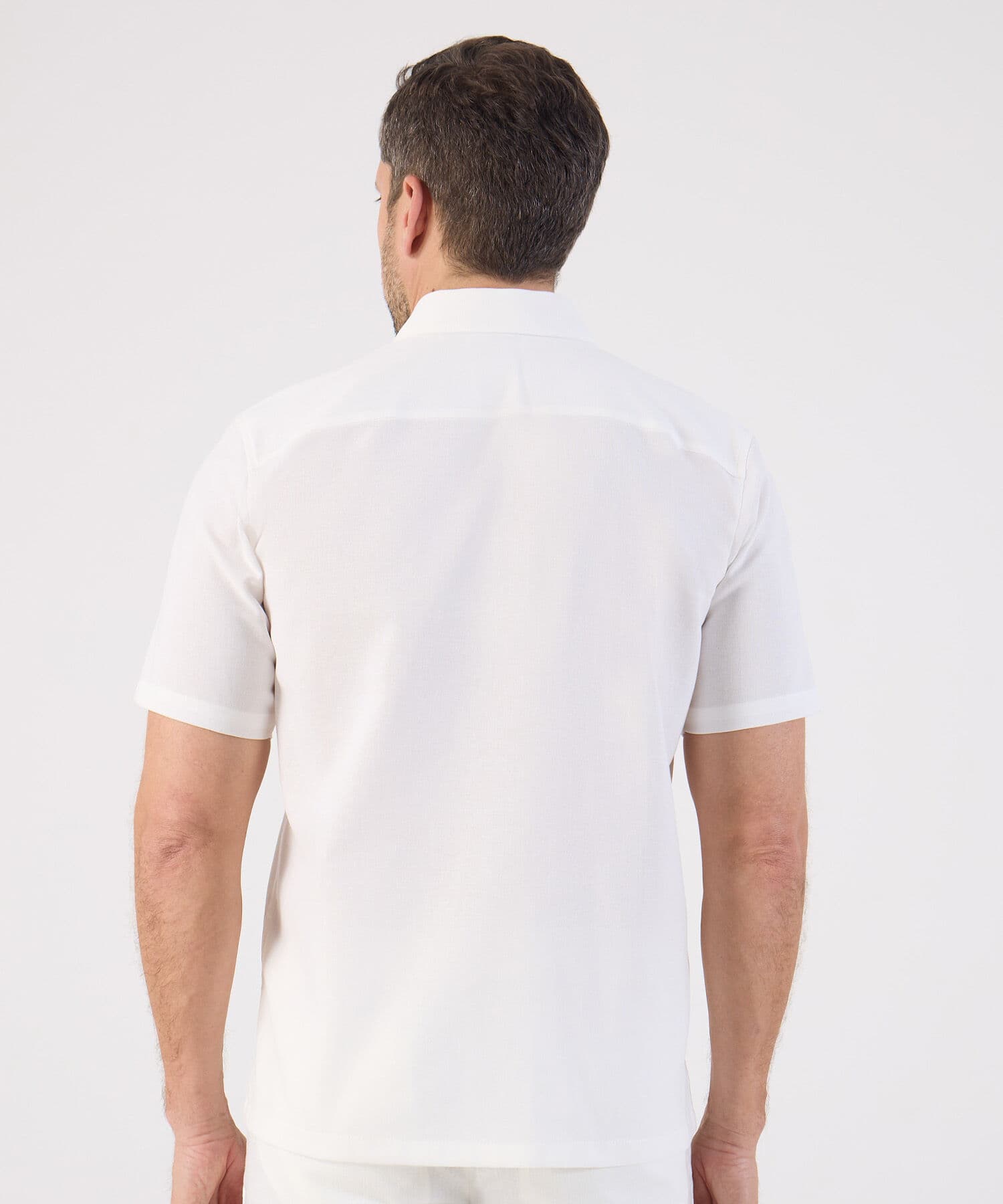 Camisa Marea de Viaje blanco para hombre, vista 4