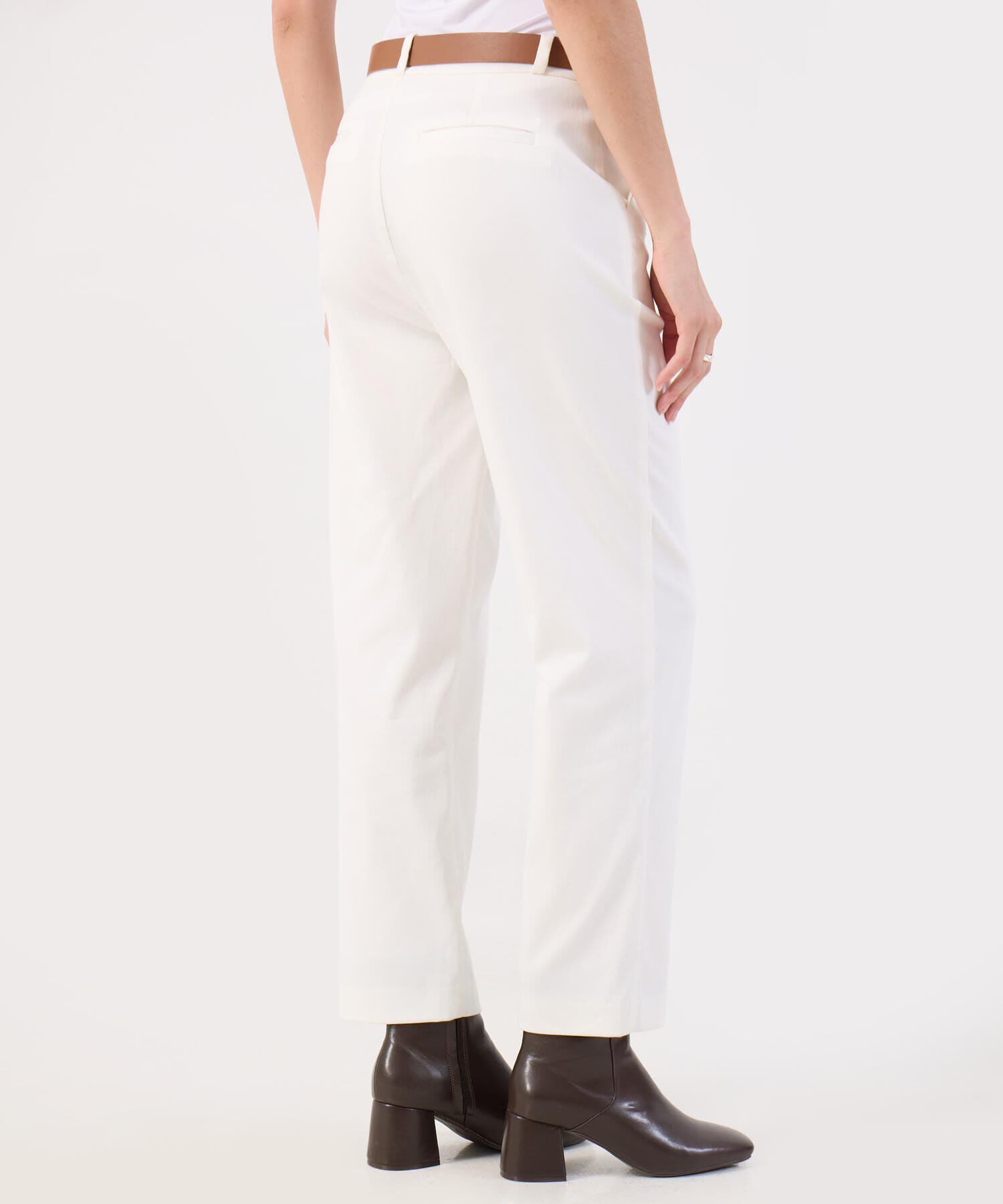 Pantalón Candelaria Contemporáneo blanco para mujer, vista 4