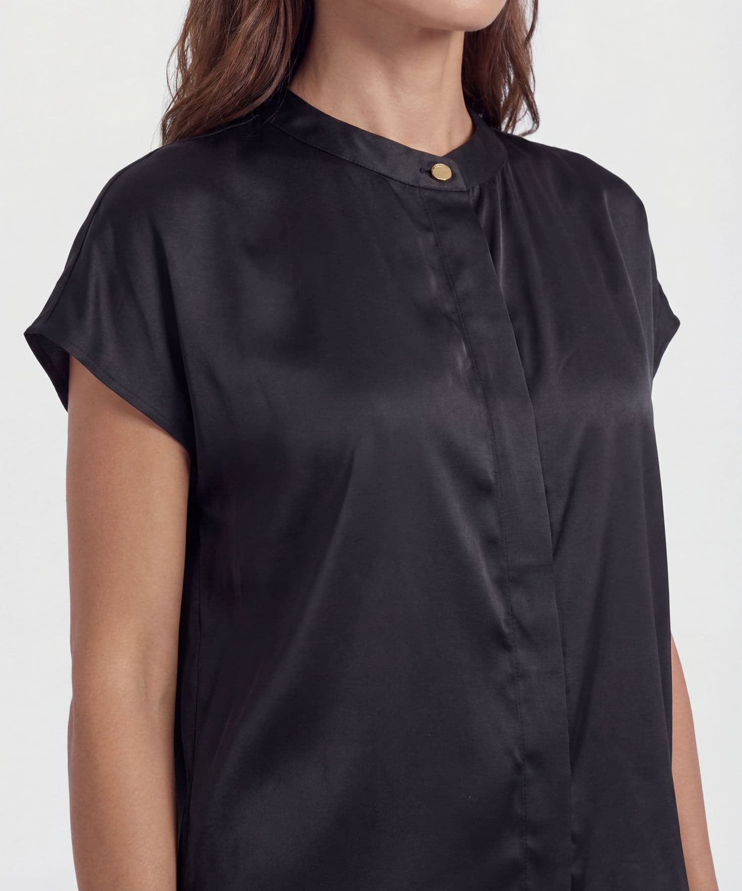 Blusa Cobalto Sastre negro para mujer, vista 3