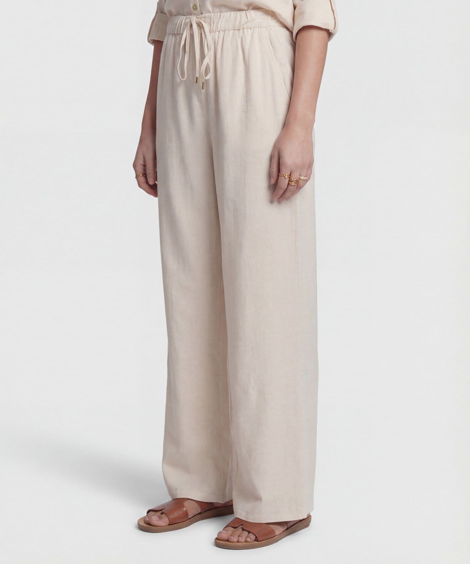 Pantalón Calima de Viaje arena para mujer, vista principal