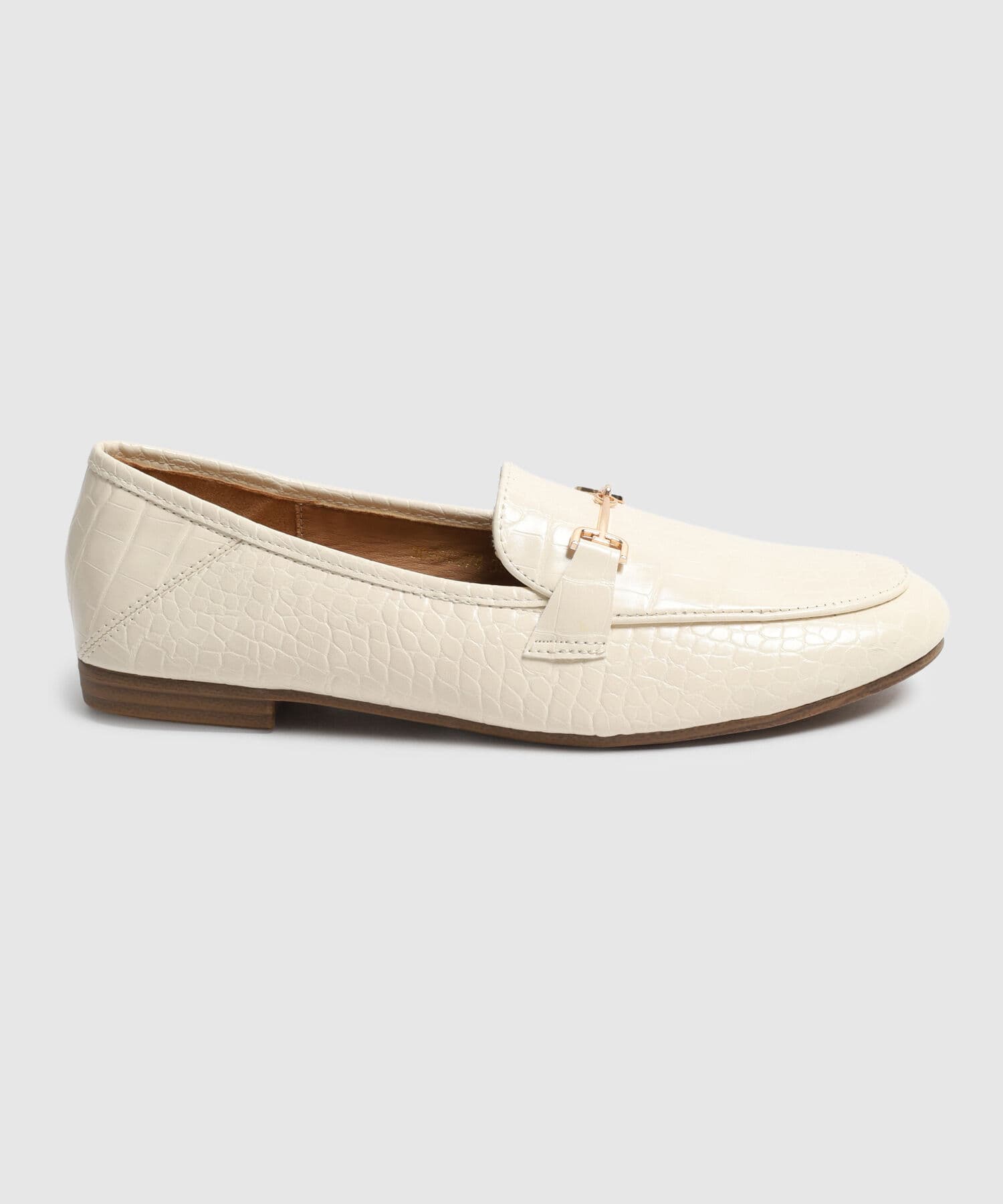 Mocasines Andina Minimalista café para mujer, vista principal