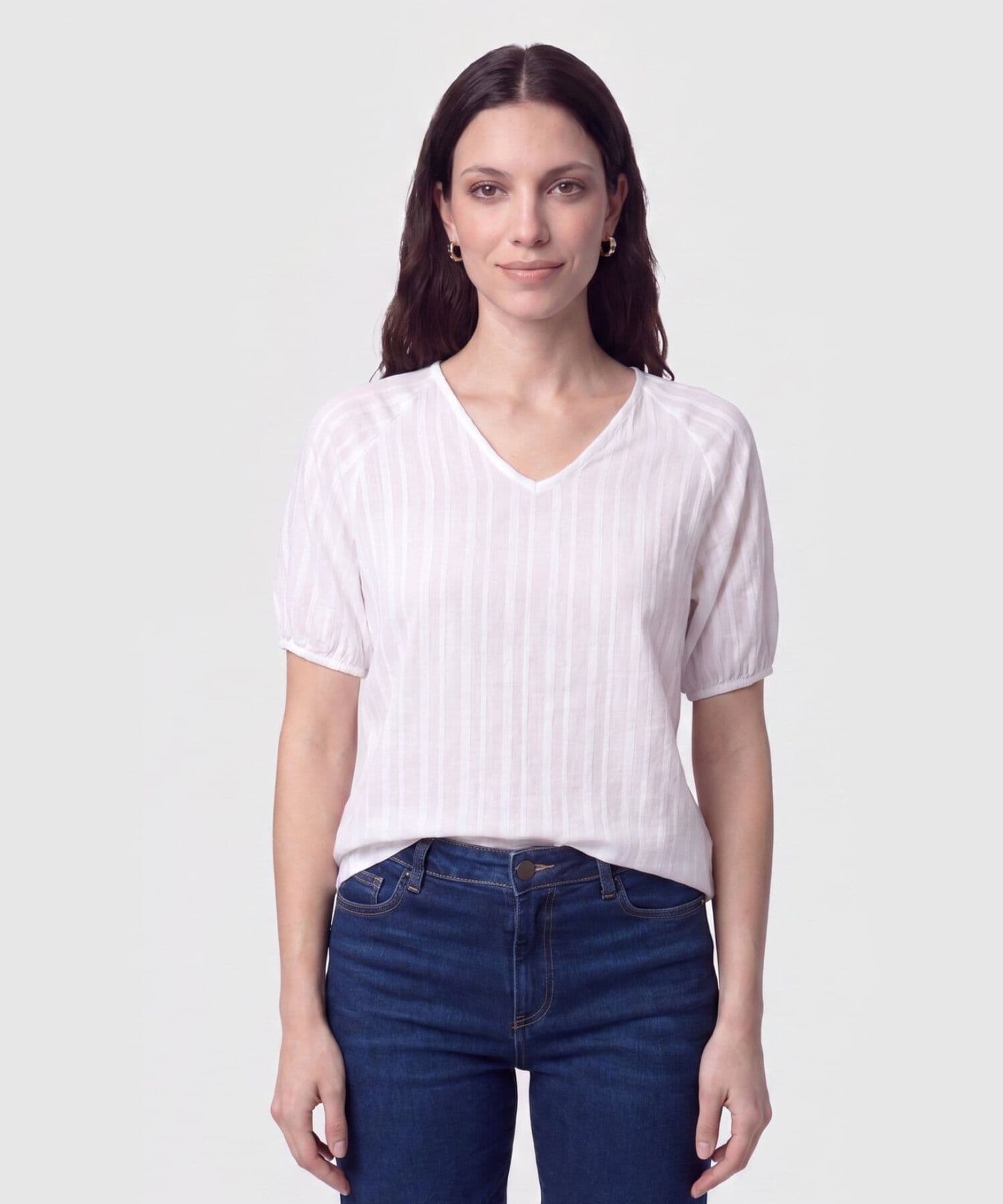 Blusa Lumbre Esencial blanco para mujer, vista principal