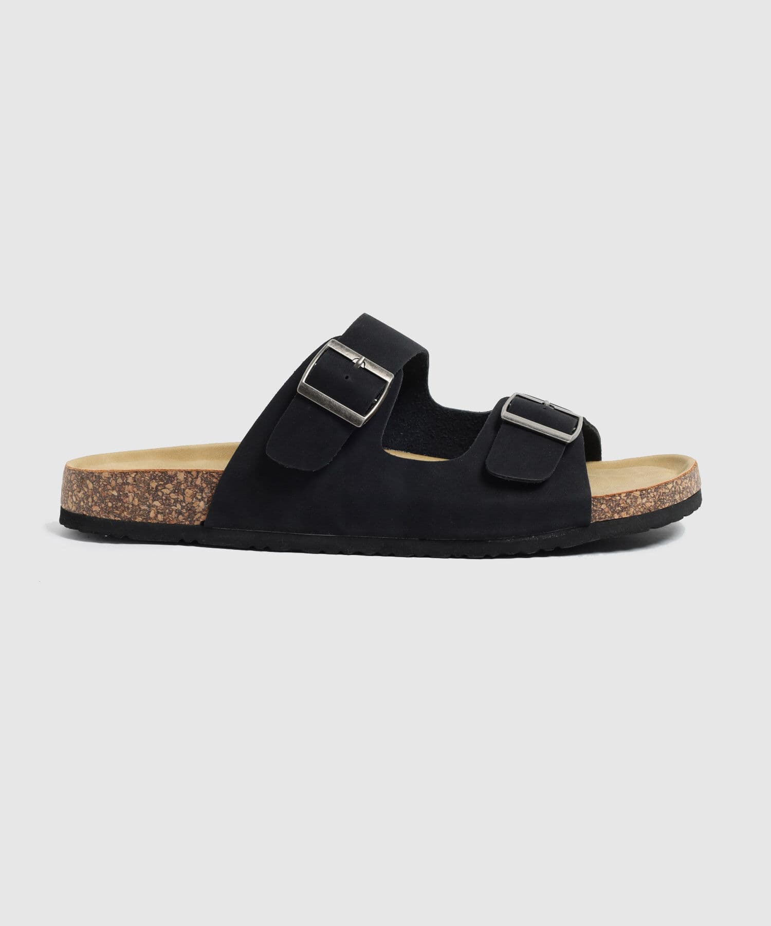 Sandalia Litoral Relajado negro para hombre, vista principal