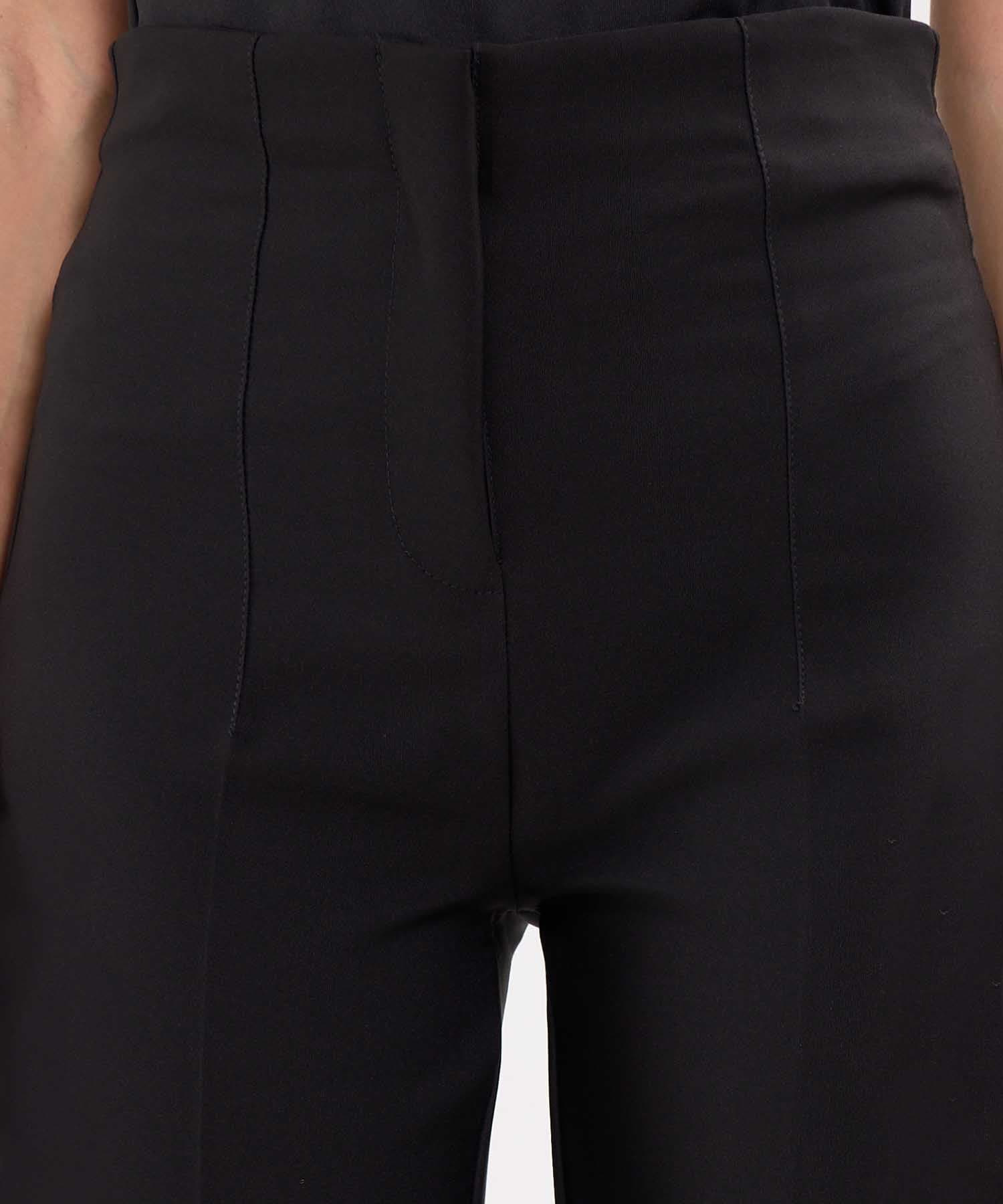 Pantalón Amalia Edición Lino negro para mujer, vista 3
