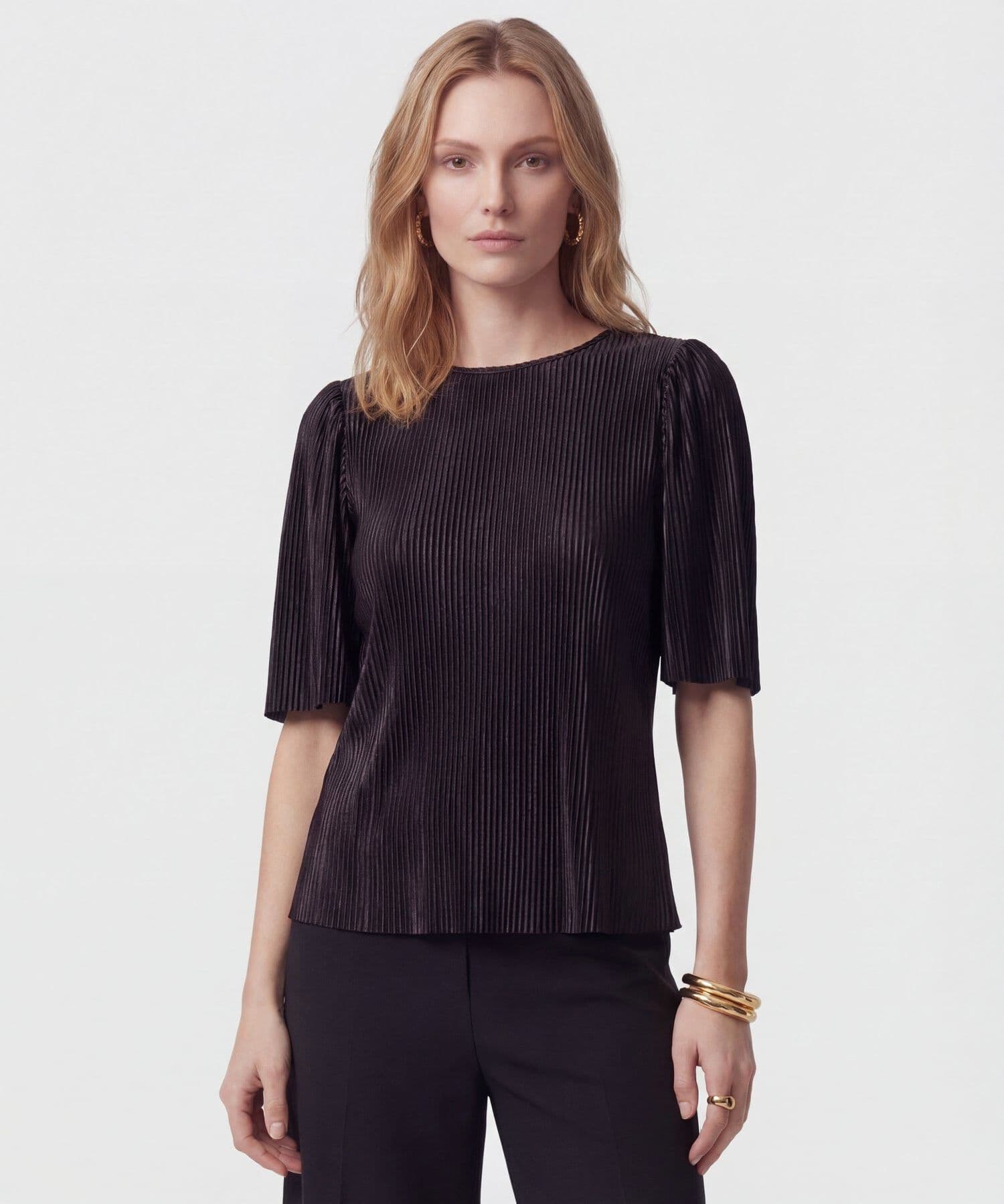 Camiseta Renata de Día negro para mujer, vista principal