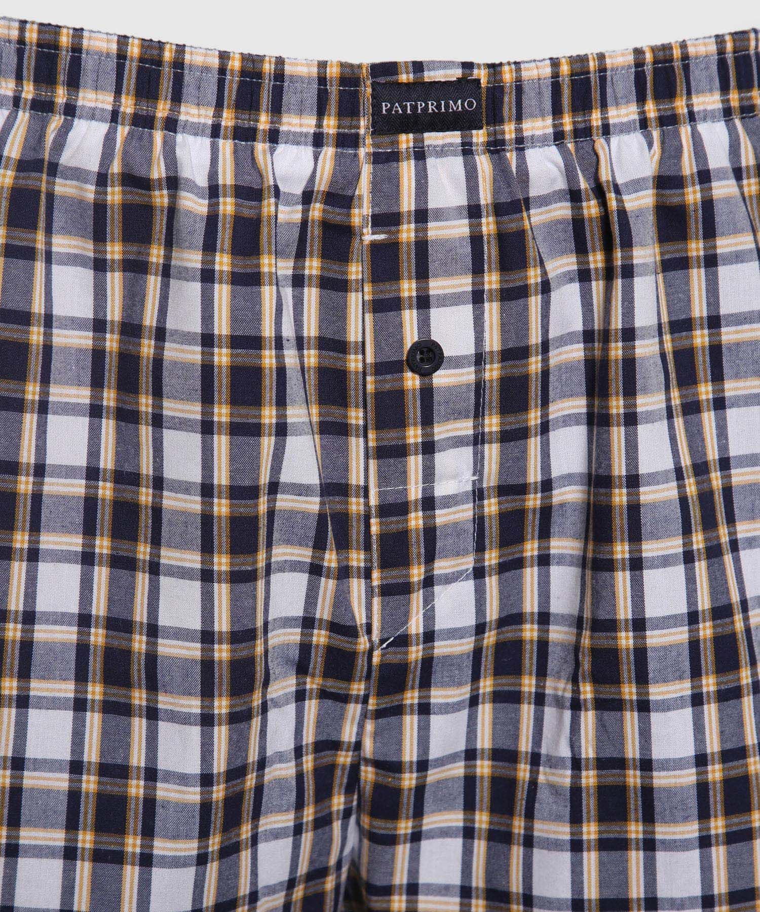 Ropa interior Carmín Edición Lino azul marino para hombre, vista 2