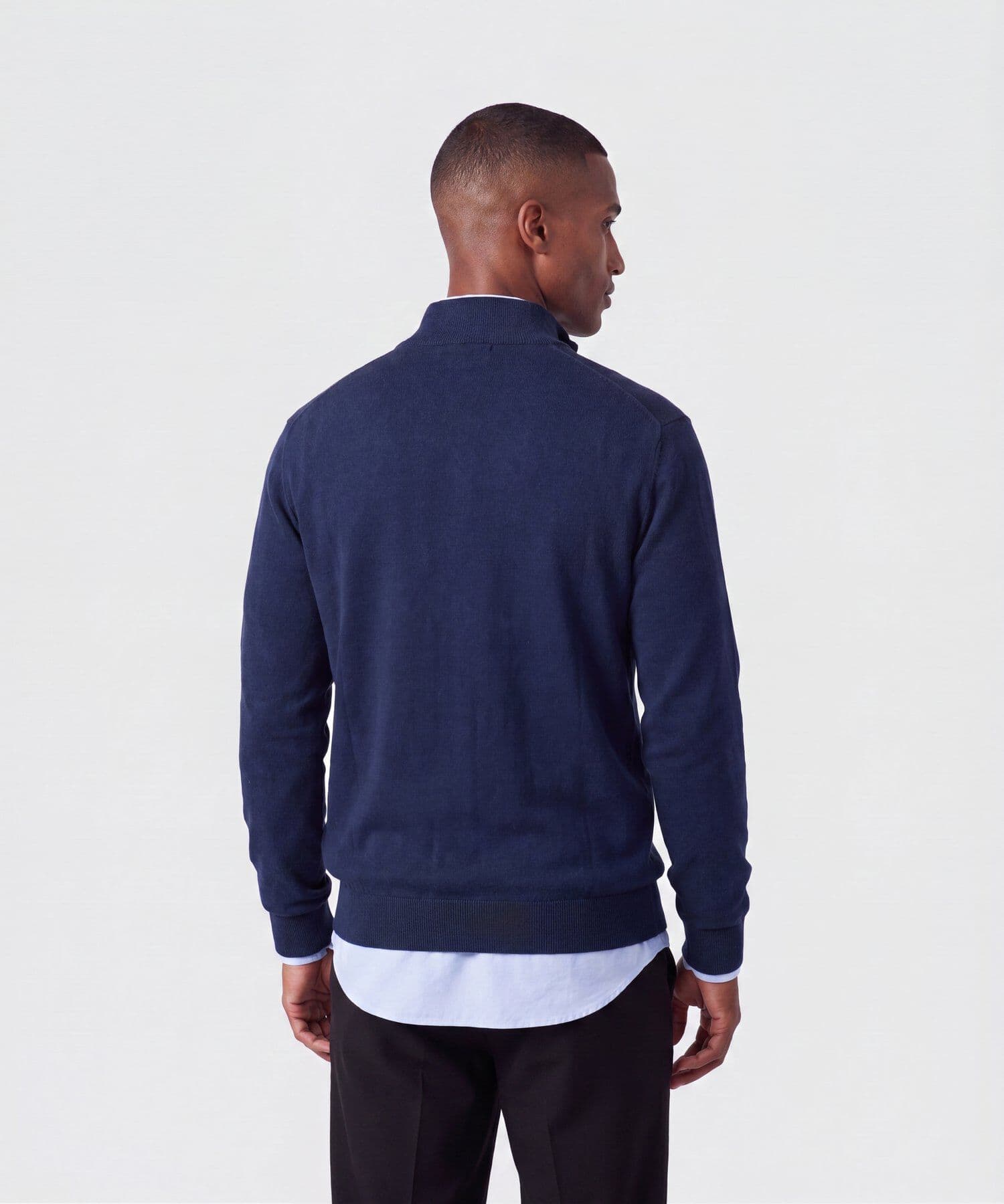 Buzo Serena de Ciudad azul marino para hombre, vista 4