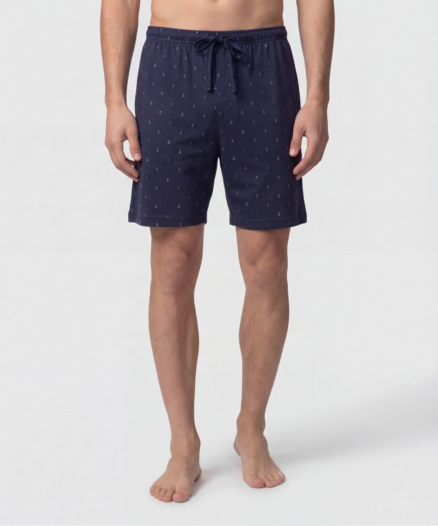 Pijama Cauce Suave azul marino para hombre, vista principal