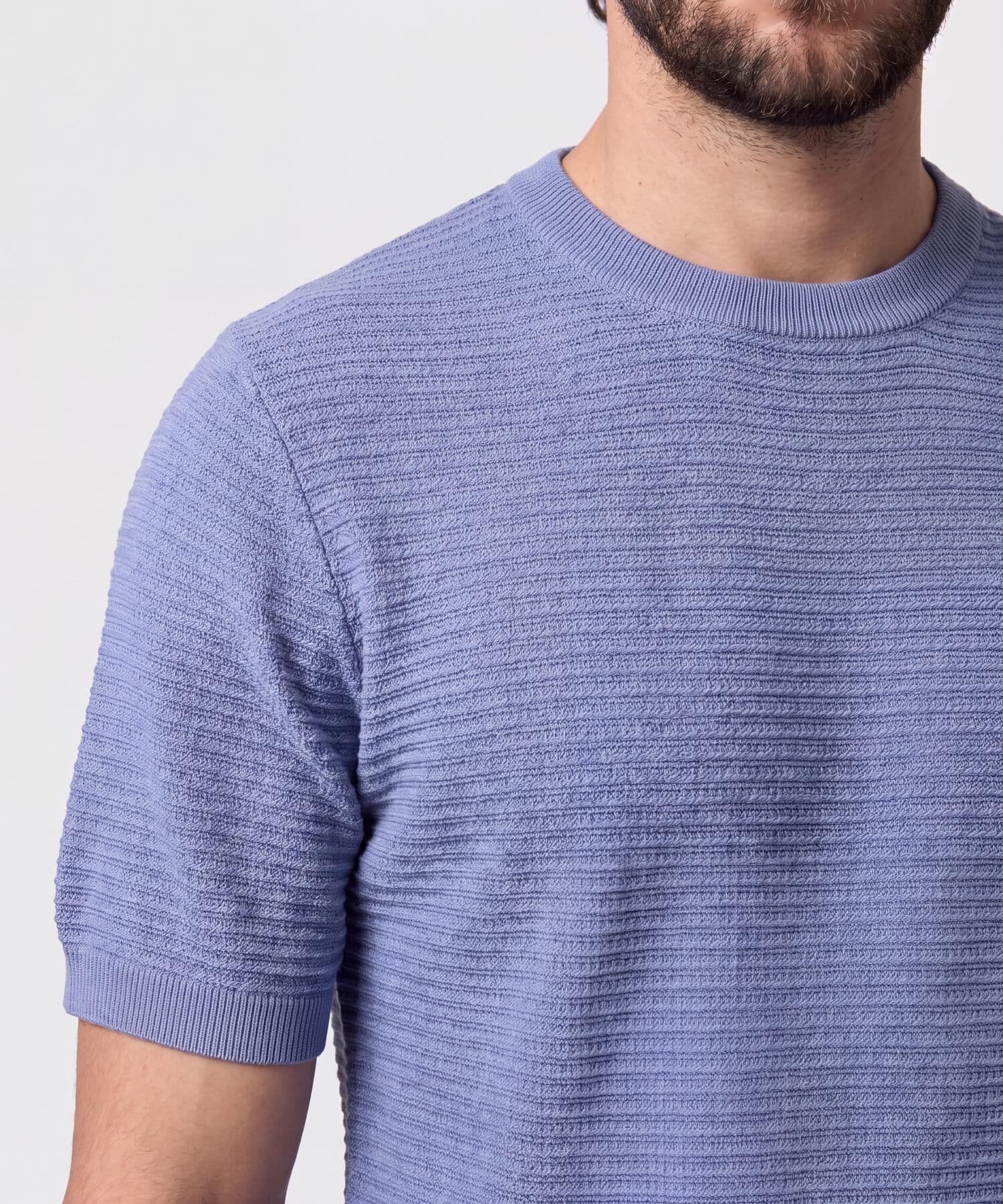 Camiseta Dalia Relajado azul marino para hombre, vista 3