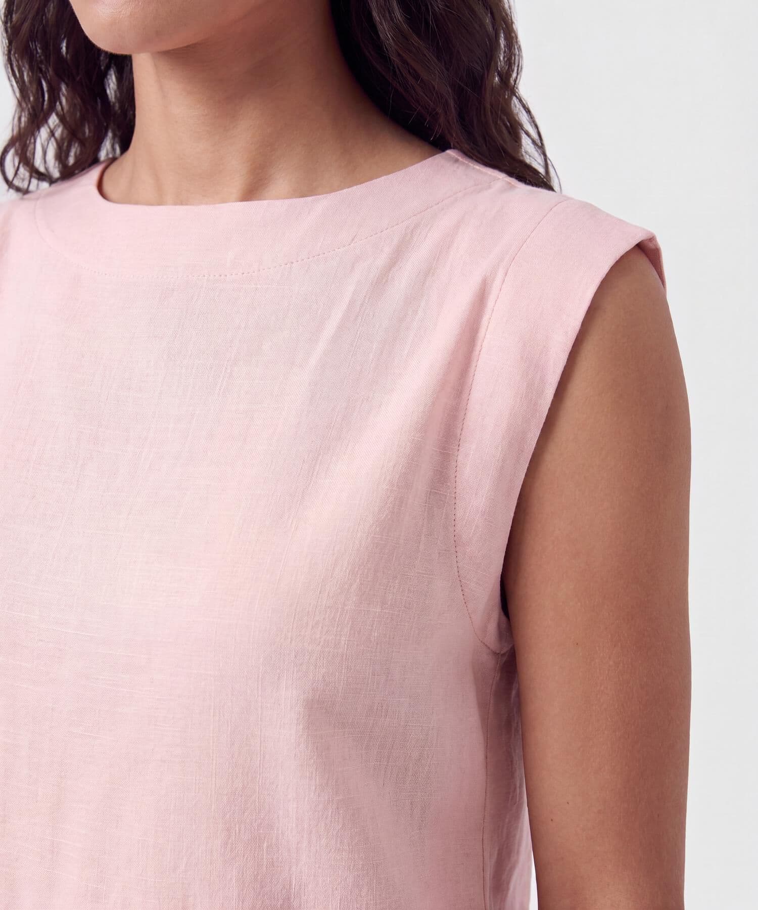Blusa Sierra de Viaje rosa empolvado para mujer, vista 3