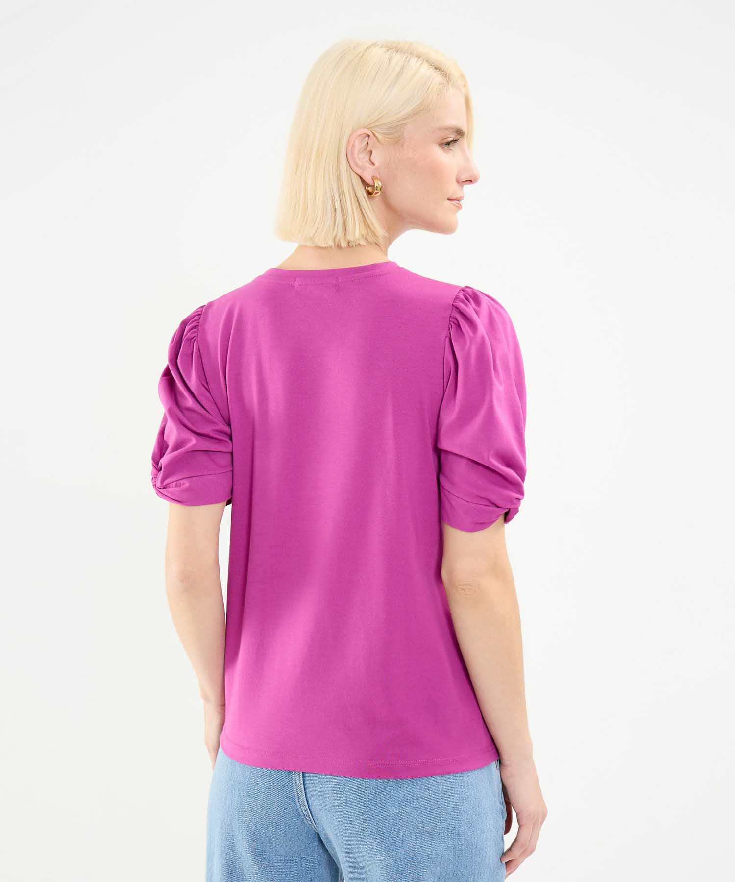 Camiseta Alba Esencial dorado para mujer, vista 4