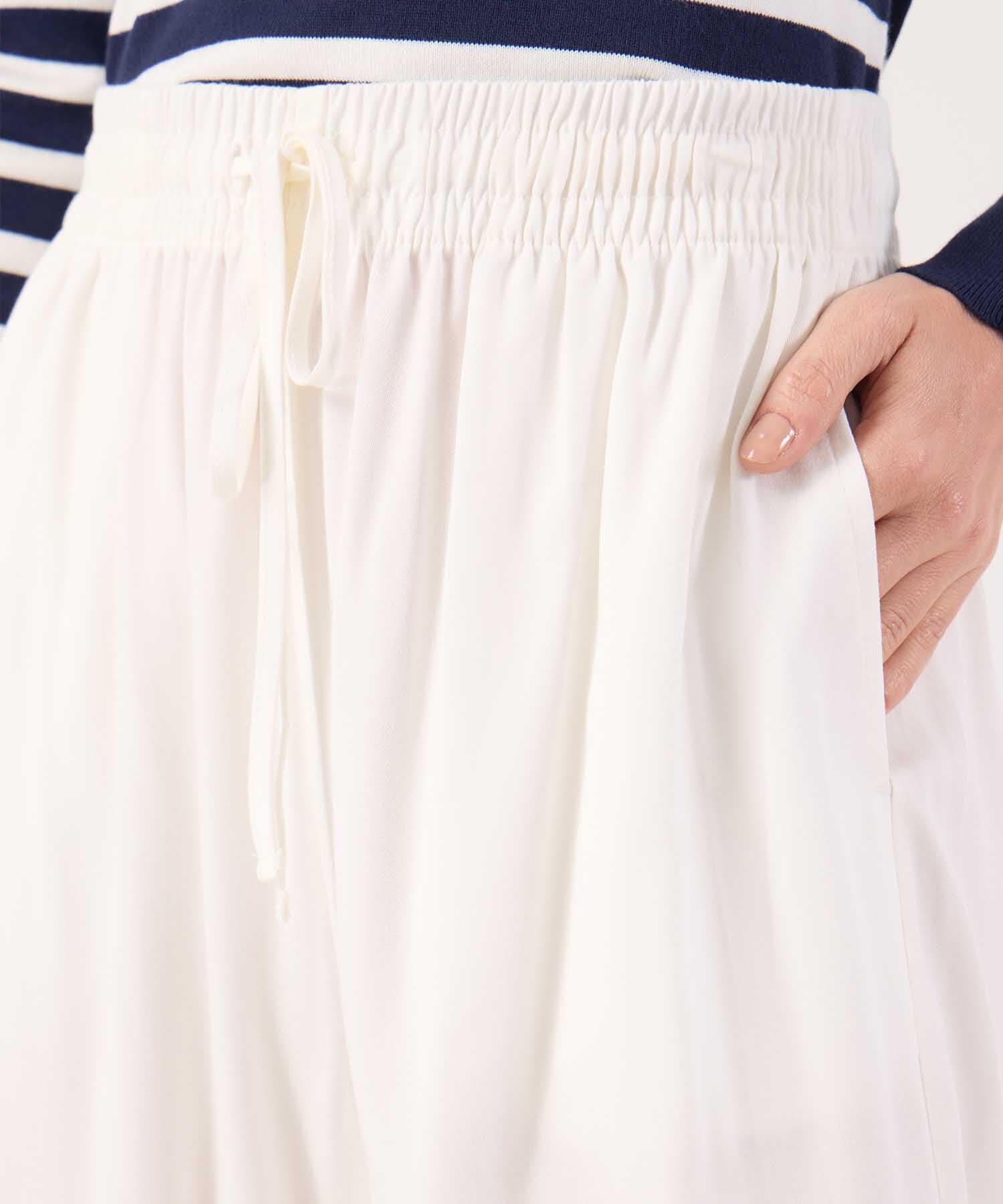 Pantalón Isadora Edición Índigo blanco para mujer, vista 3