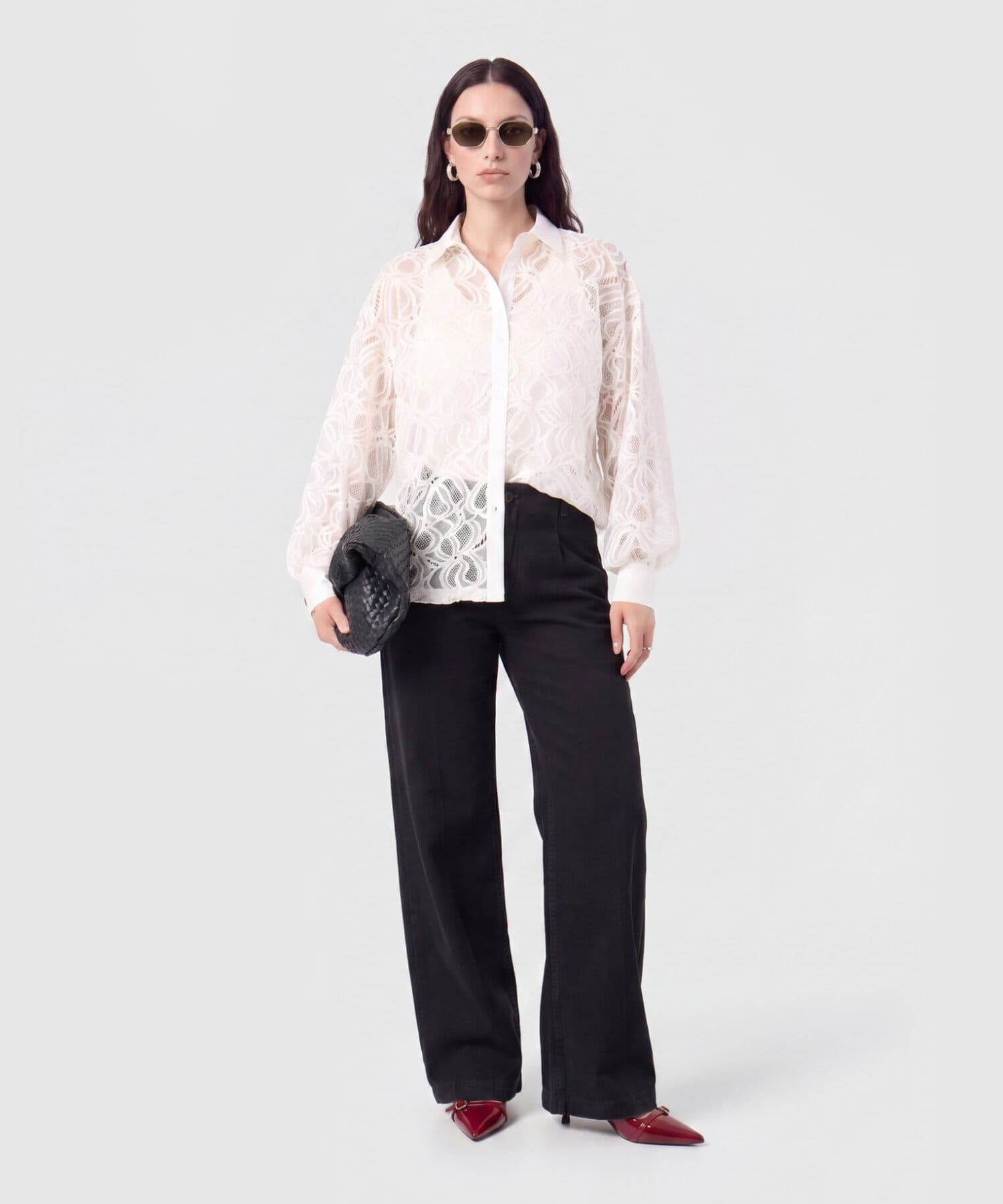 Camisa Selva de Día blanco para mujer, vista 2