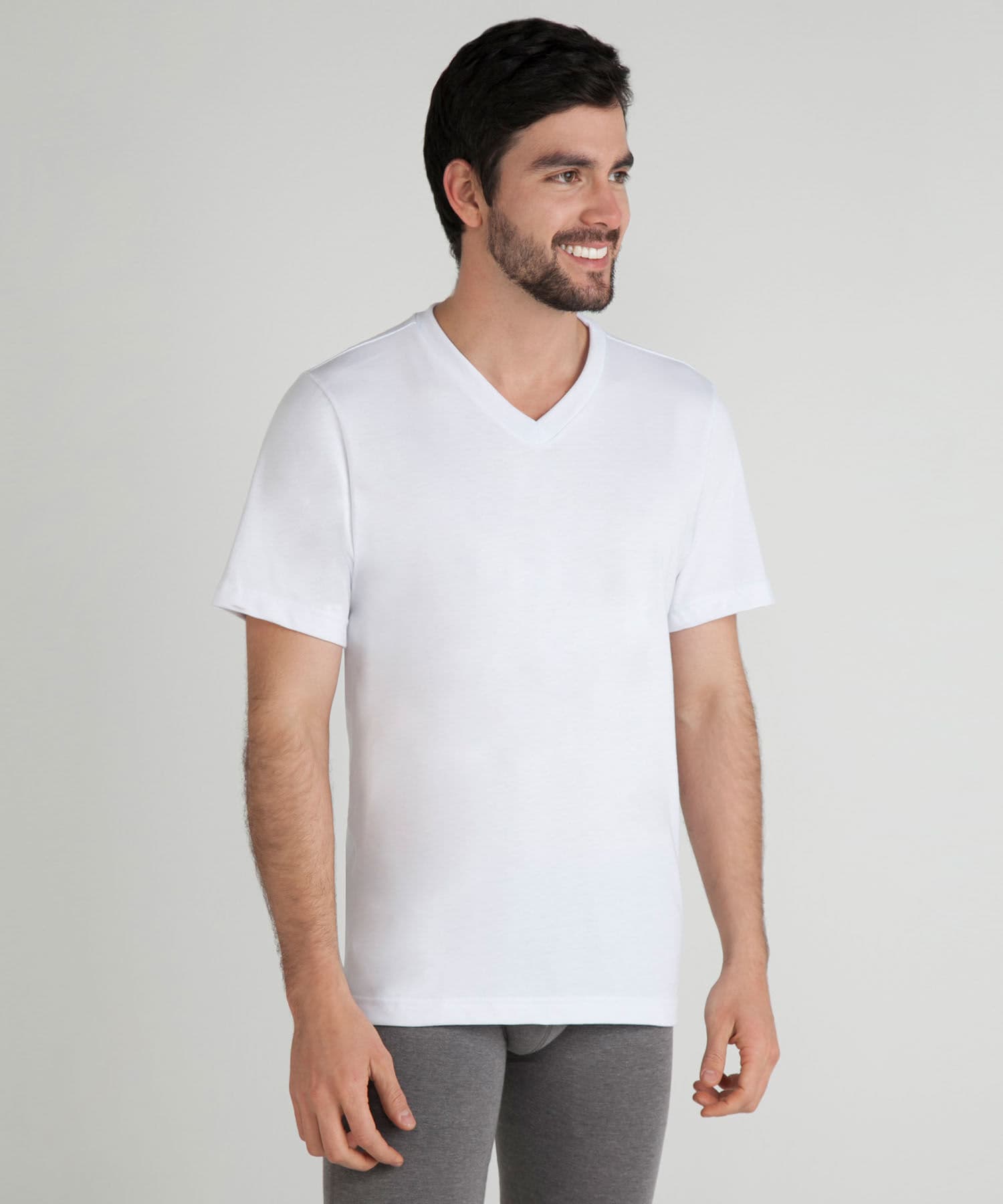 Camiseta Niebla Contemporáneo blanco para hombre, vista principal