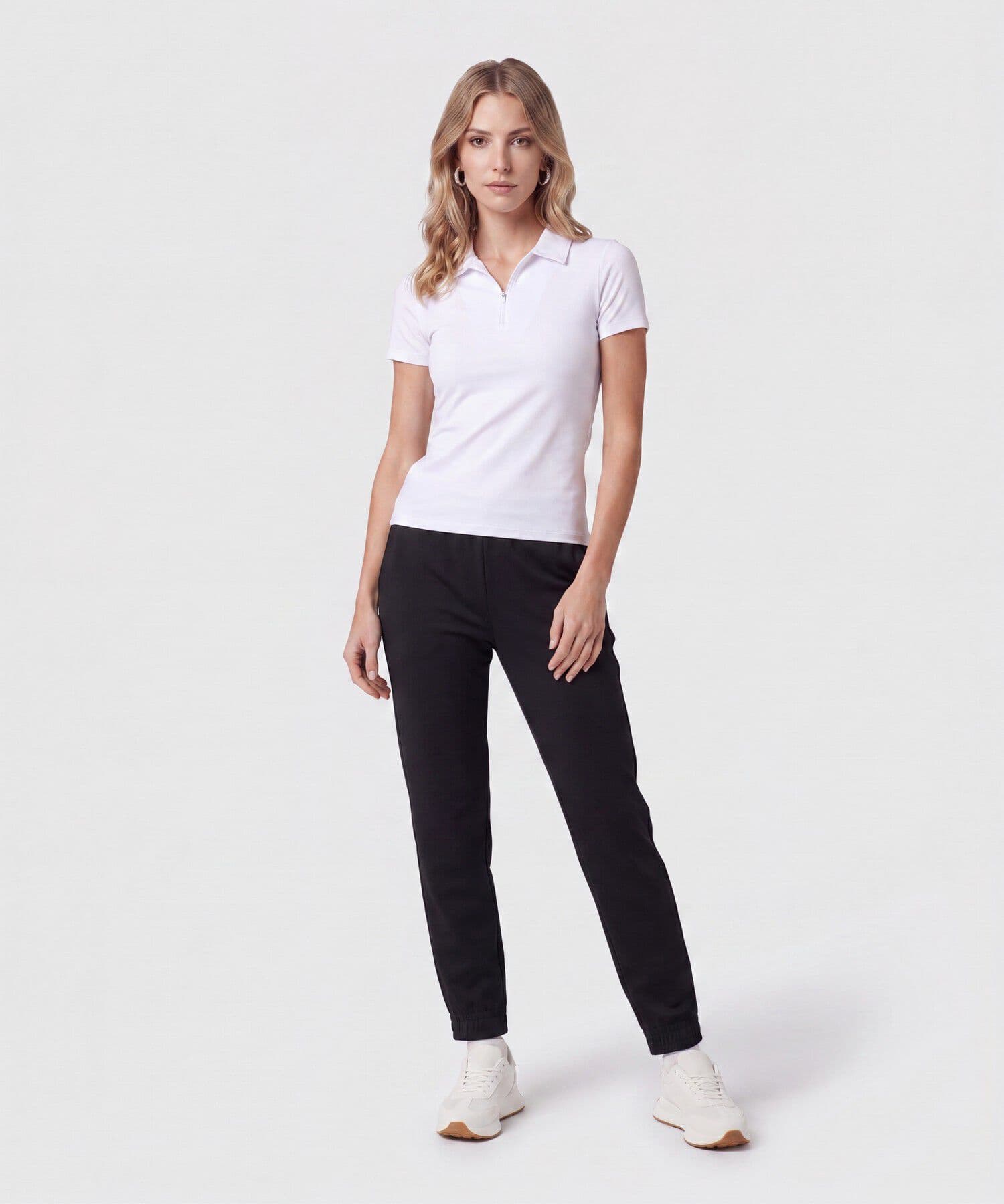 Jogger Horizonte de Noche negro para mujer, vista 2