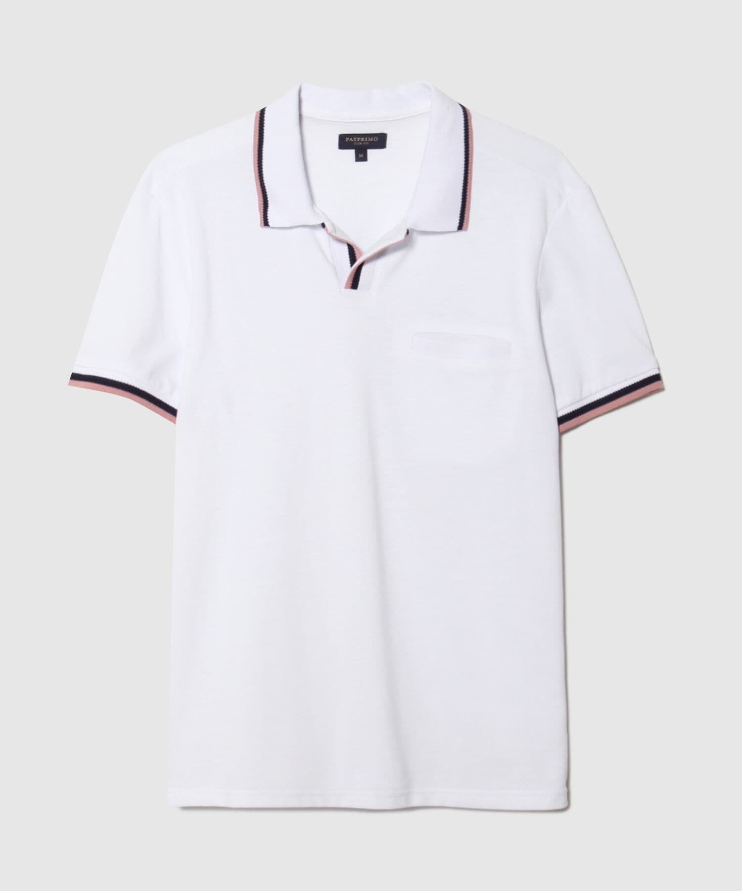 Polo Violeta de Día blanco para hombre, vista 5