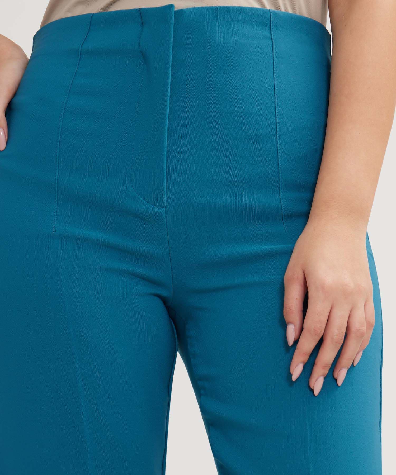 Pantalón Selva Suave azul marino para mujer, vista 3