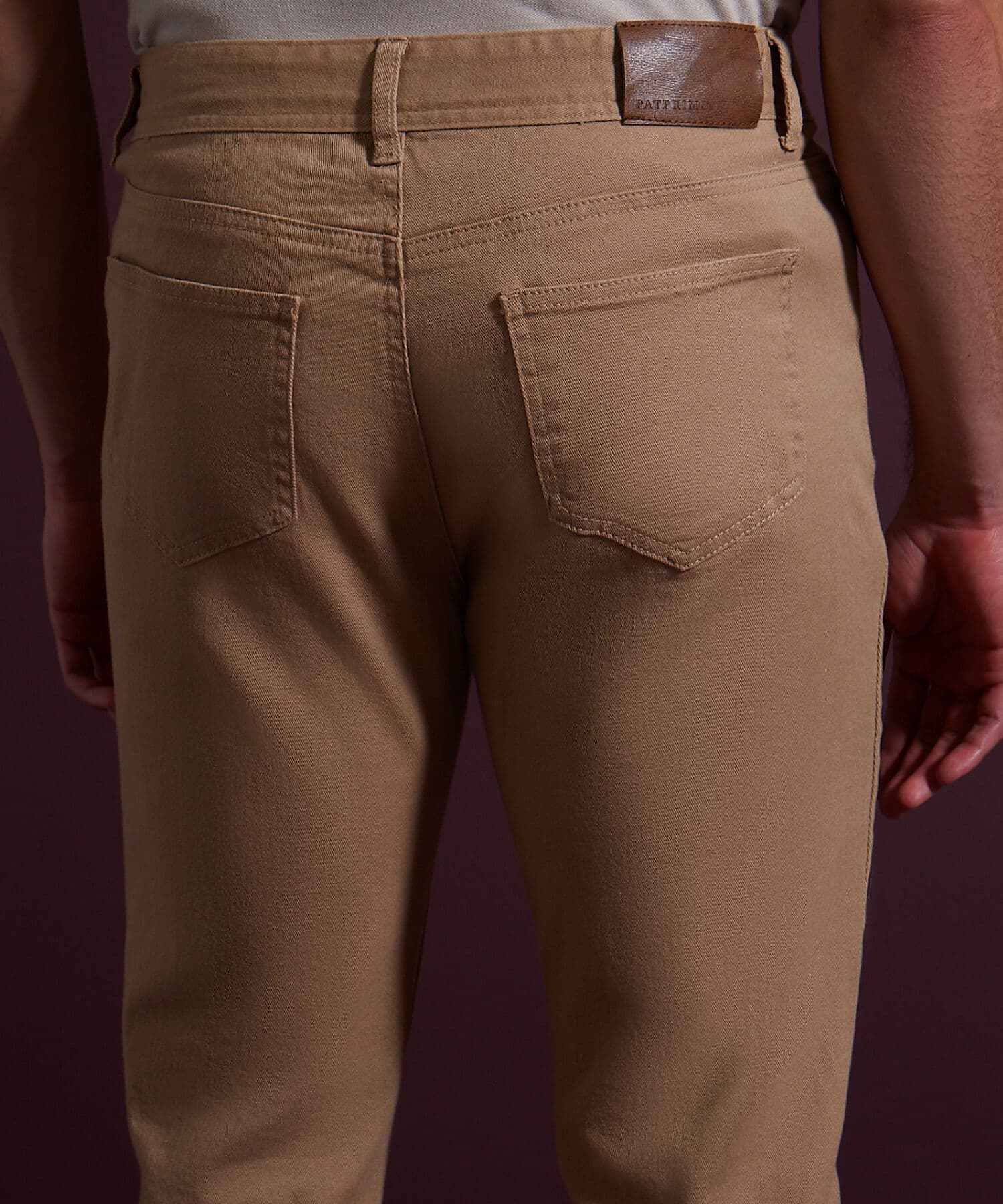 Pantalón Cedro Natural arena para hombre, vista 4