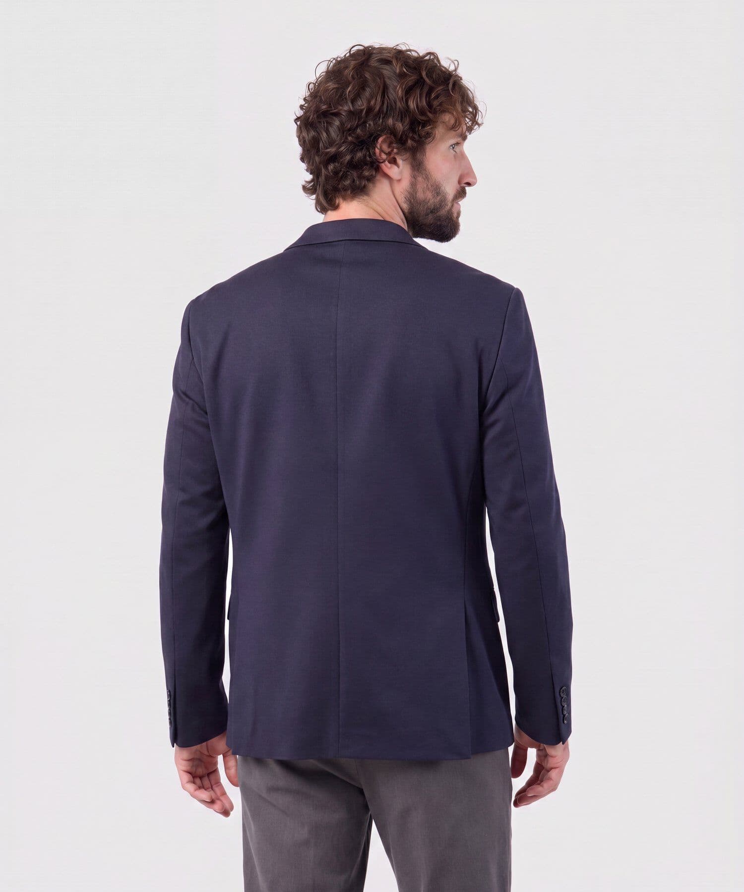 Chaqueta Salina Urbano azul marino para hombre, vista 4