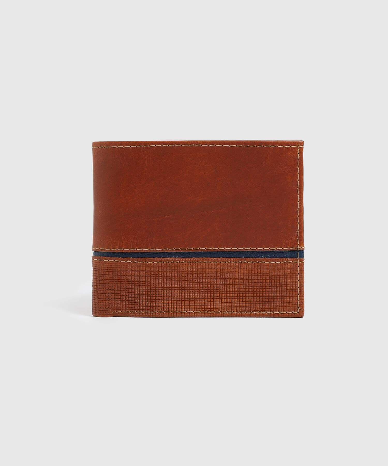 Billetera Solana Suave café para hombre, vista principal