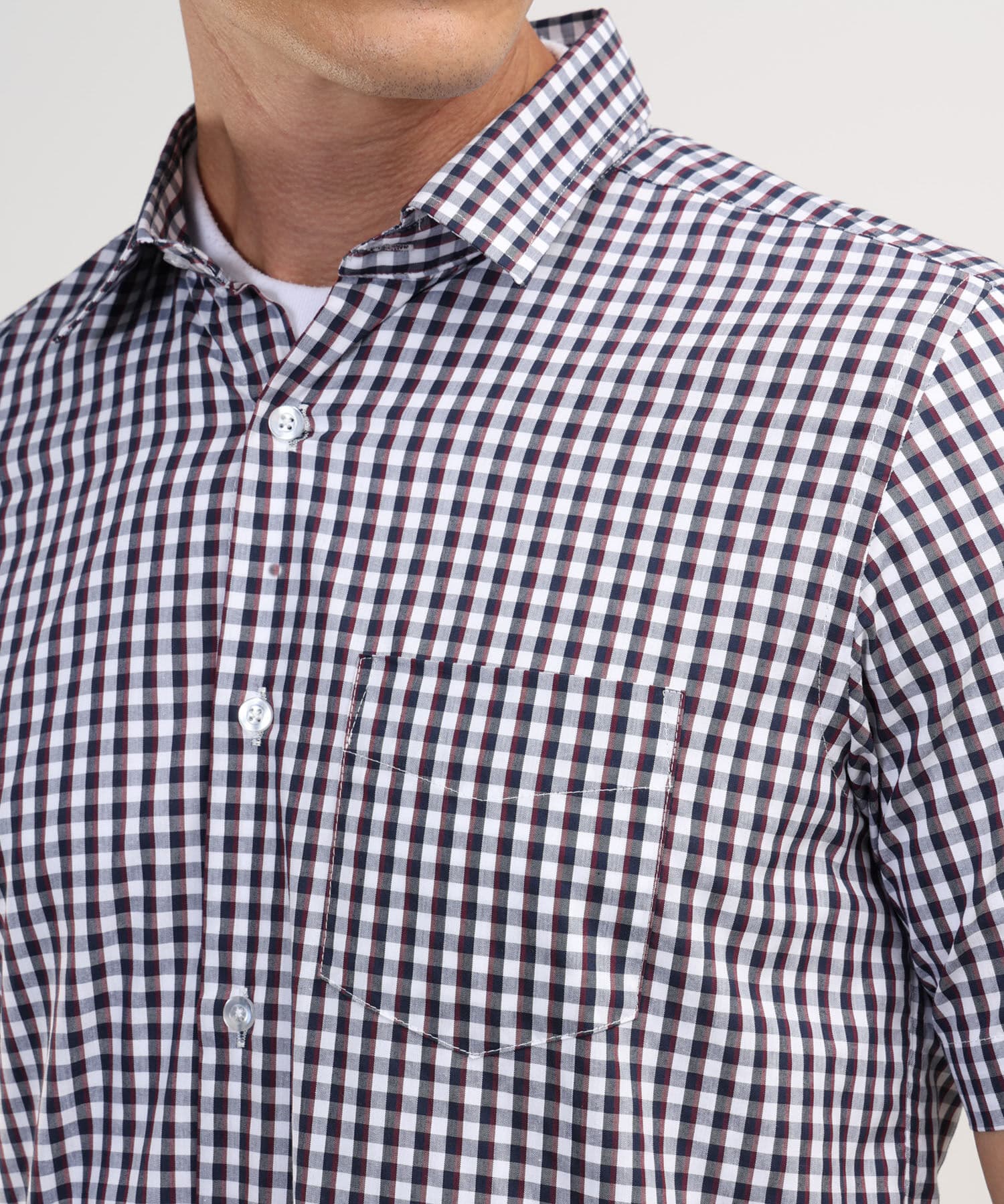 Camisa Celeste de Noche mostaza para hombre, vista 3