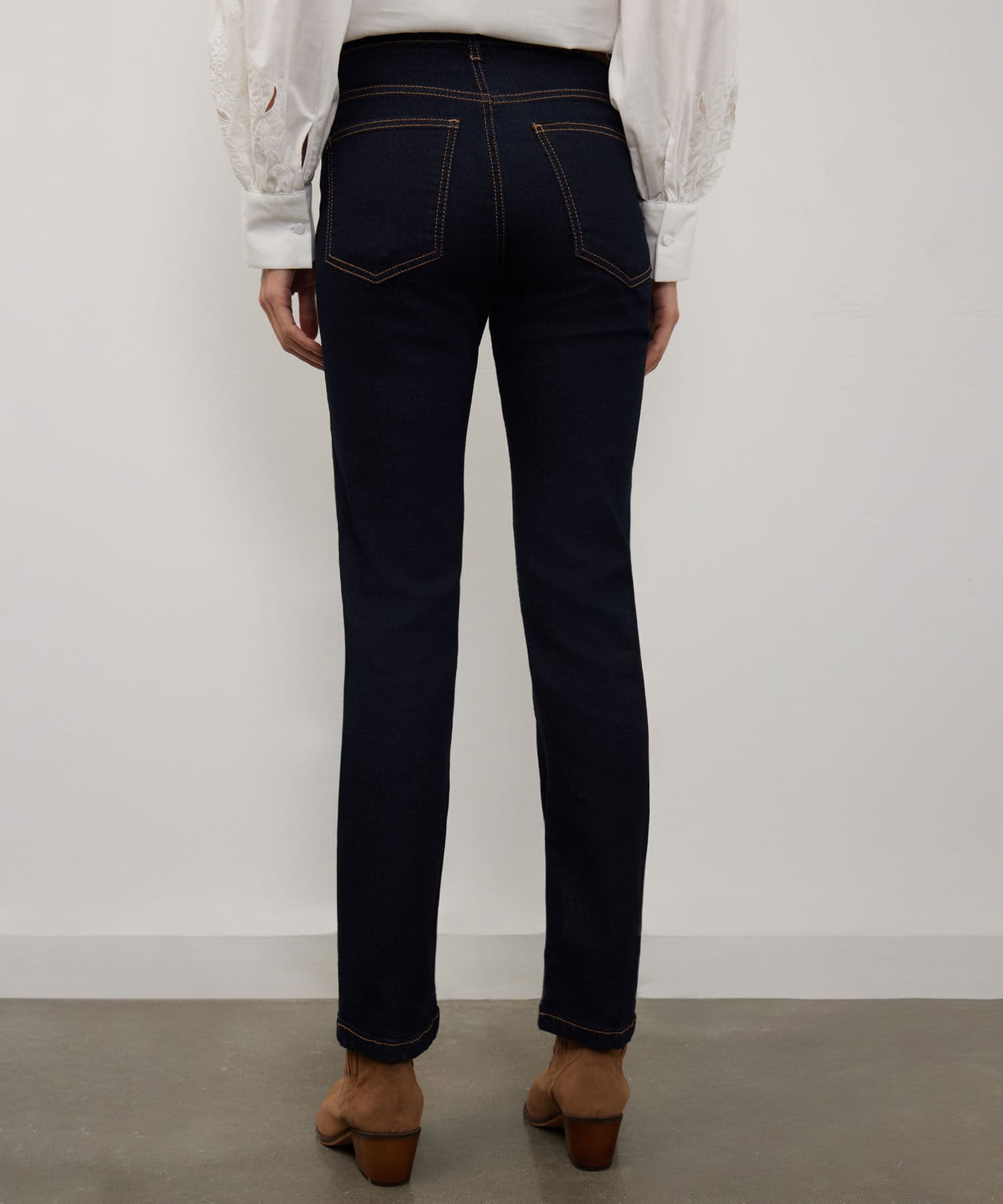 Jean Guayacán Contemporáneo azul marino para mujer, vista 3