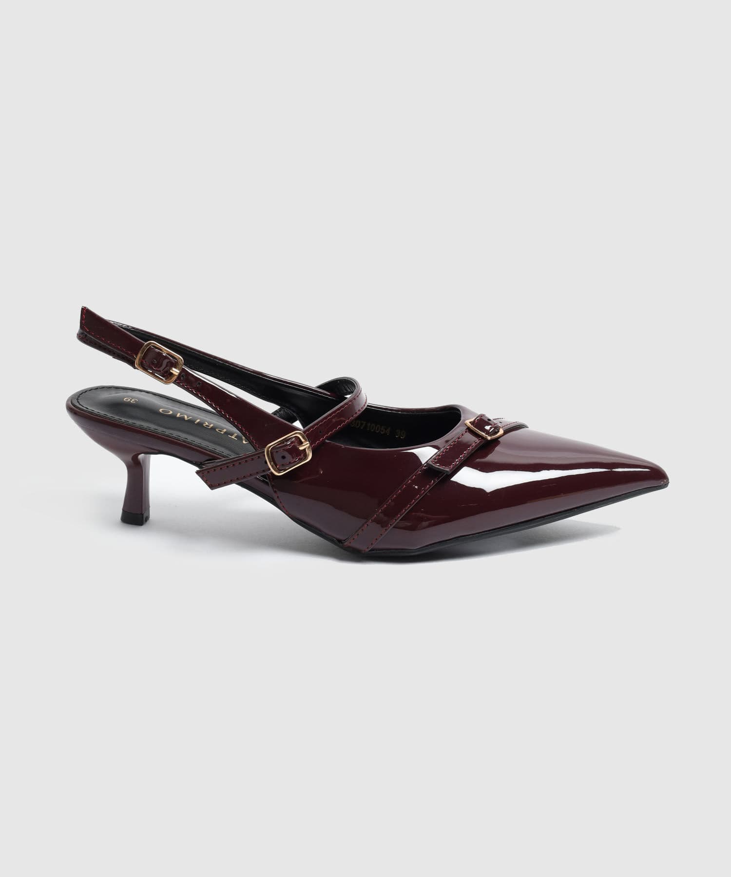 Tacón Marfil Fluido negro para mujer, vista principal