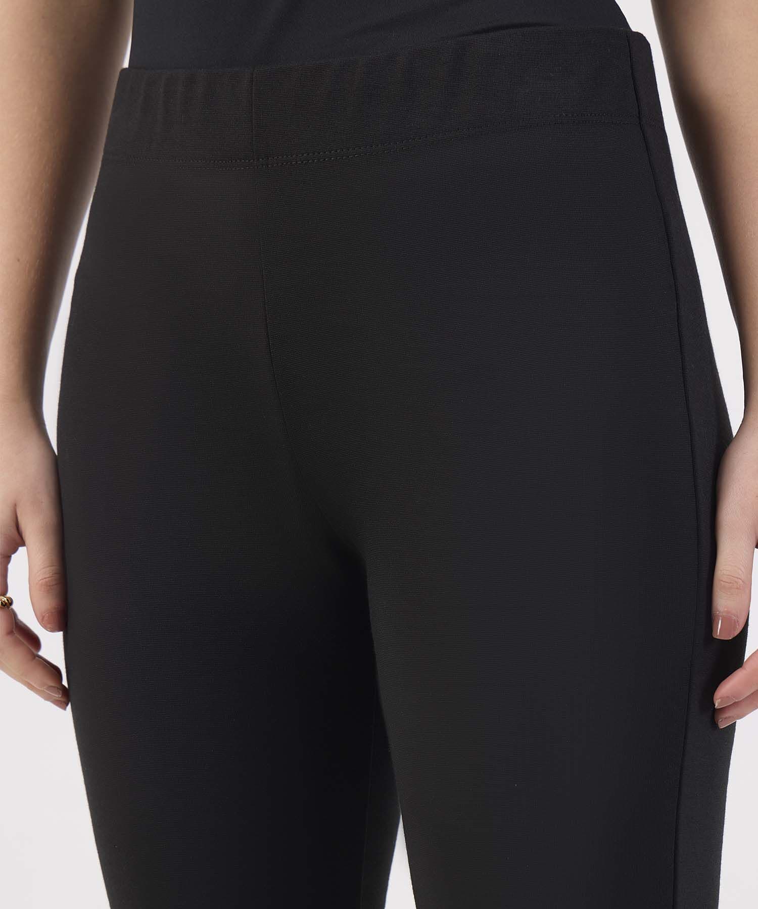Prenda deportiva Orquídea Relajado negro para mujer, vista 3