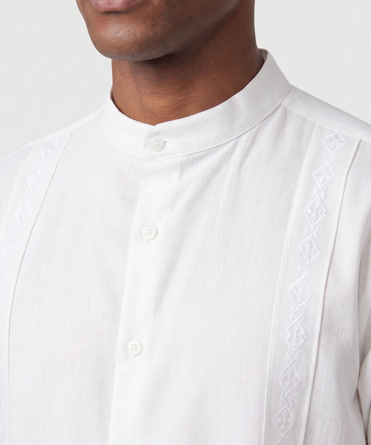 Camisa Candelaria de Noche blanco para hombre, vista 3