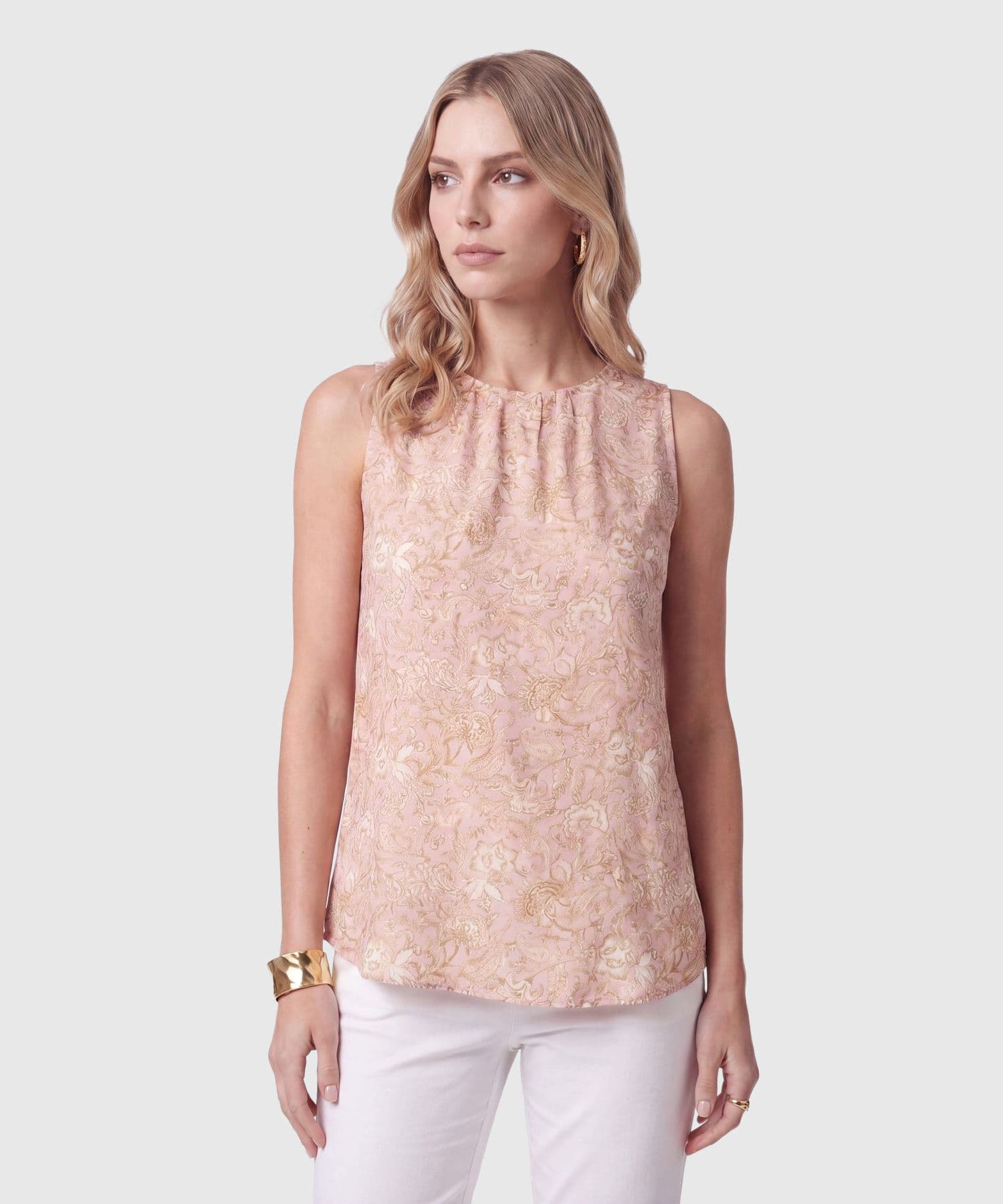 Blusa Violeta Clásico vinotinto para mujer, vista principal