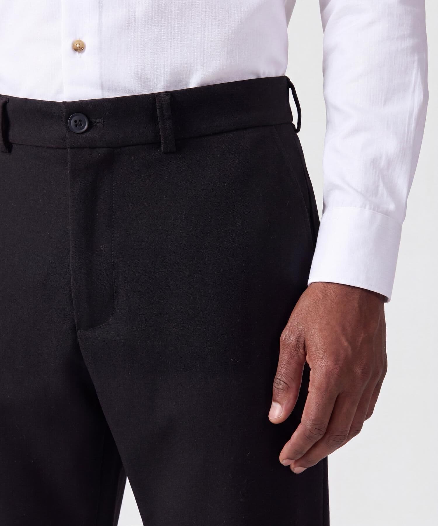 Pantalón Cedro Suave negro para hombre, vista 3