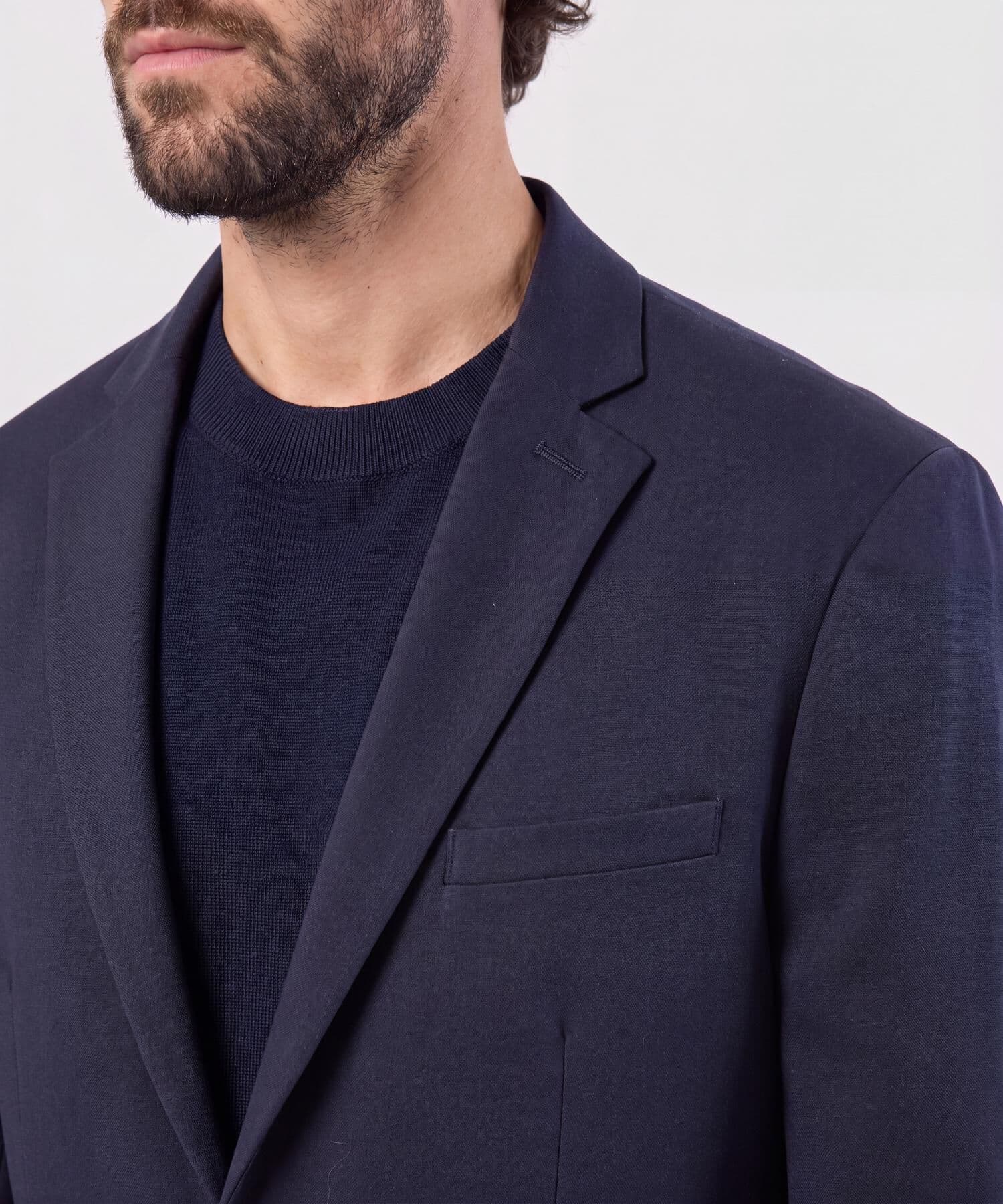 Chaqueta Salina Urbano azul marino para hombre, vista 3