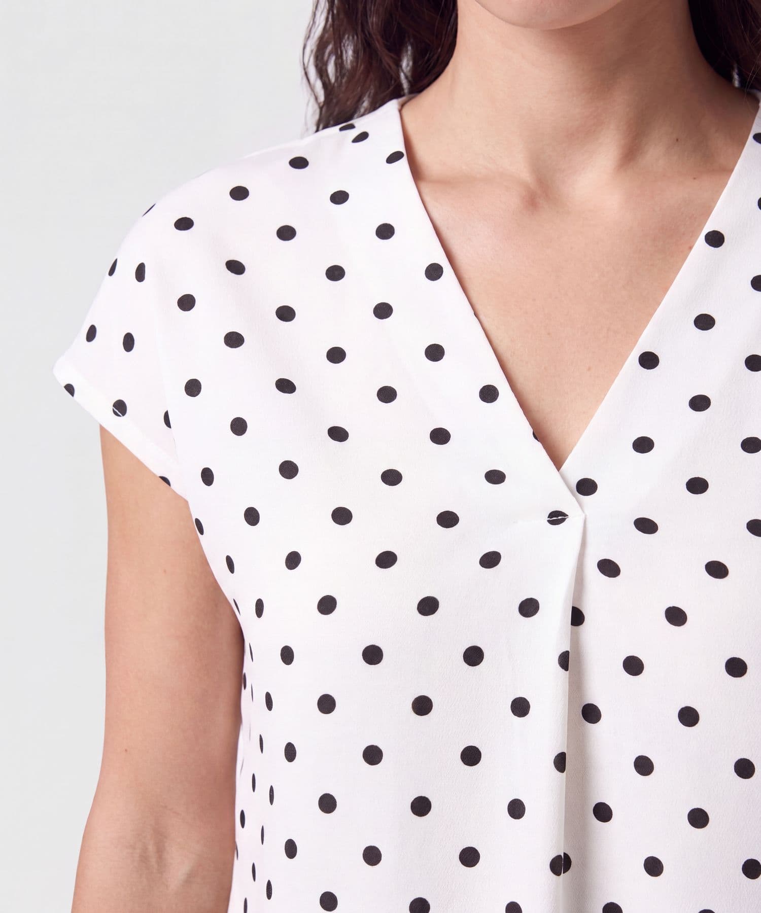 Camiseta Oliva Sastre blanco para mujer, vista 3