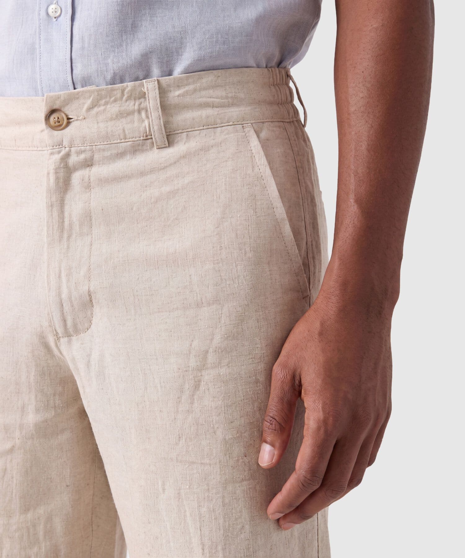 Bermuda Oliva Sastre arena para hombre, vista 3