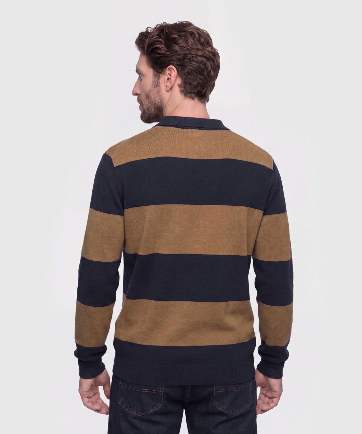 Polo Dalia de Ciudad azul marino para hombre, vista 6