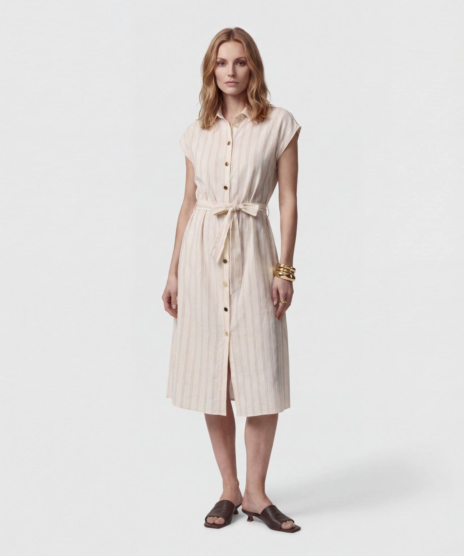Vestido Azahar Suave arena para mujer, vista principal