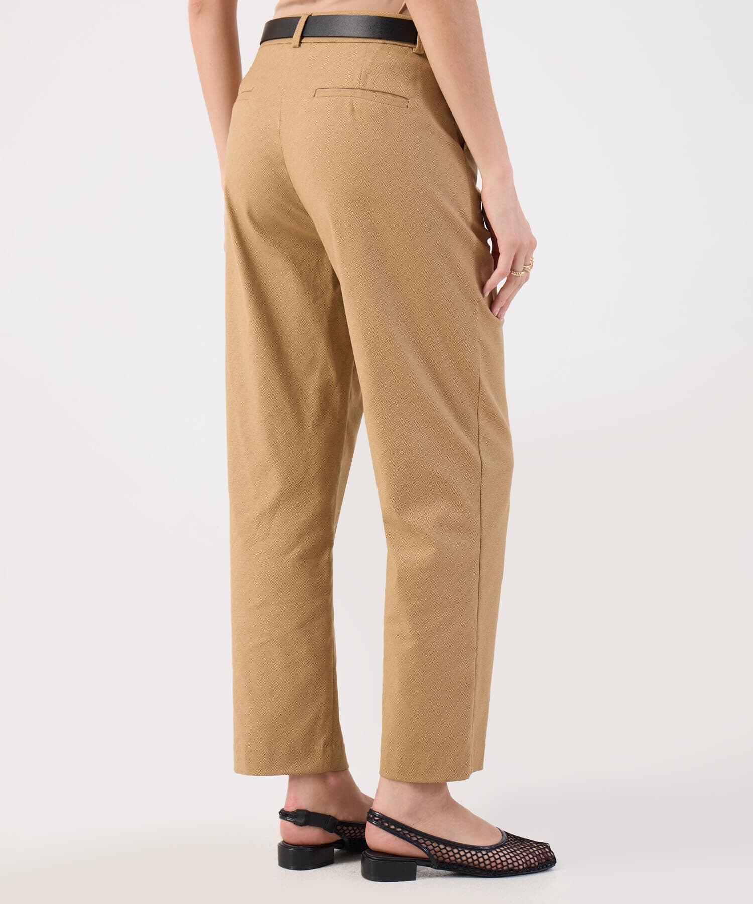 Pantalón Laguna Clásico arena para mujer, vista 4
