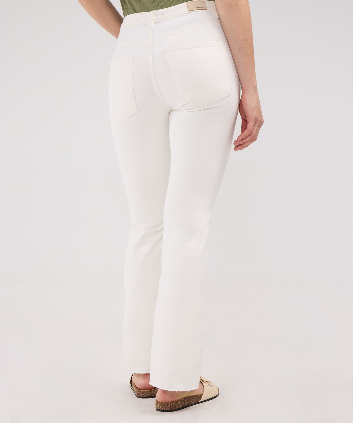 Botines Dalia Natural blanco para mujer, vista 4