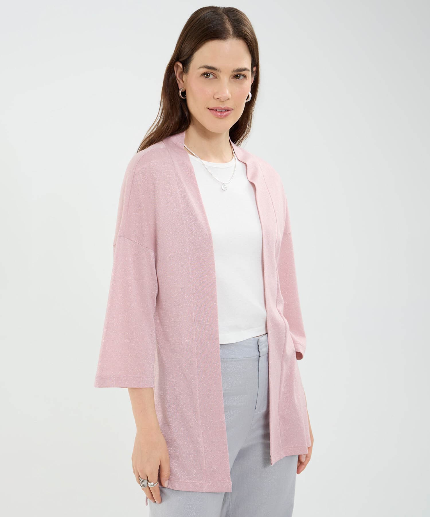 Buzo Carmín Sastre rosa empolvado para mujer, vista principal