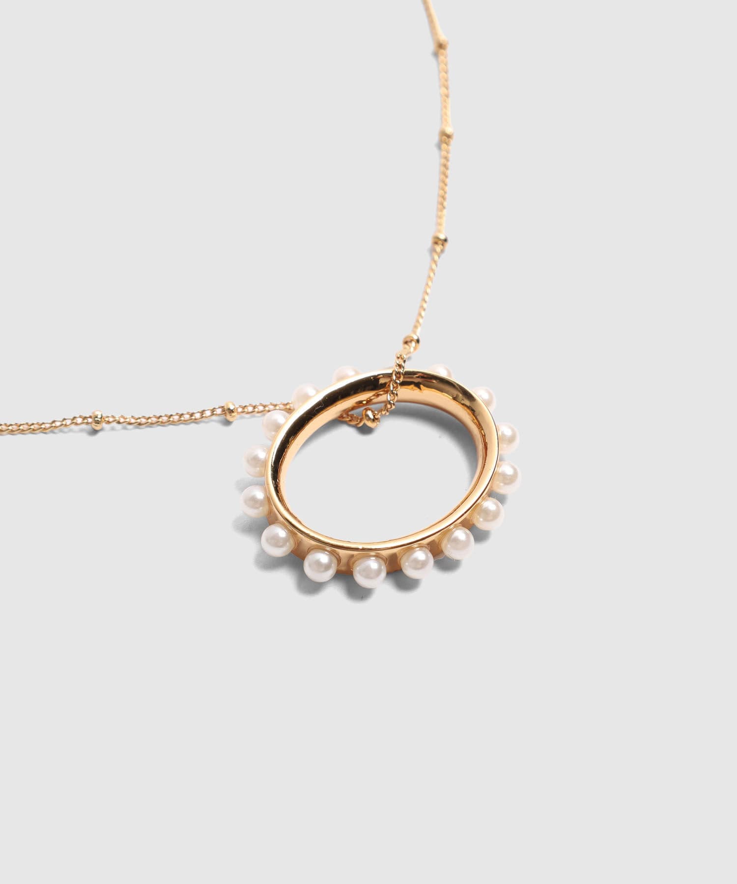 Aretes Serena Esencial dorado para mujer, vista 4
