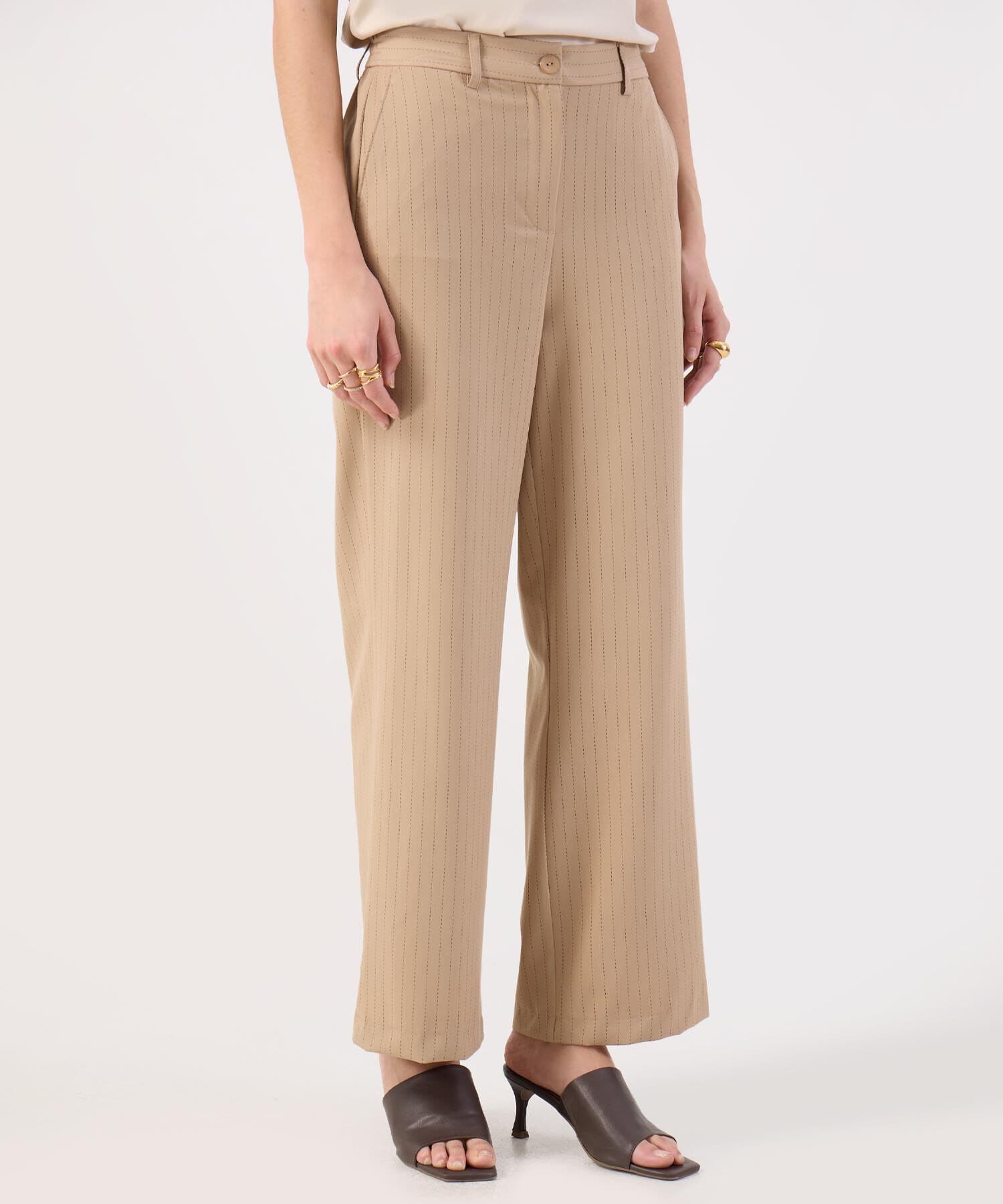 Pantalón Jacaranda de Noche arena para mujer, vista principal