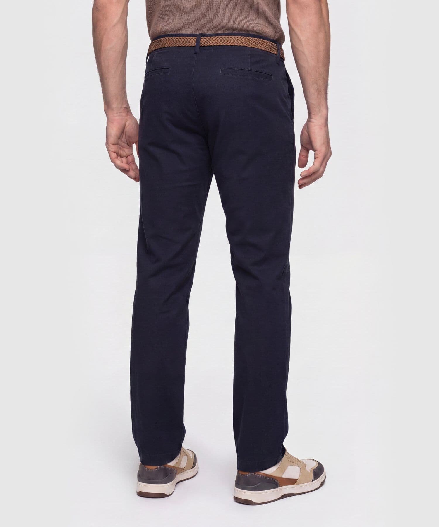 Pantalón Carmín Relajado azul marino para hombre, vista 5