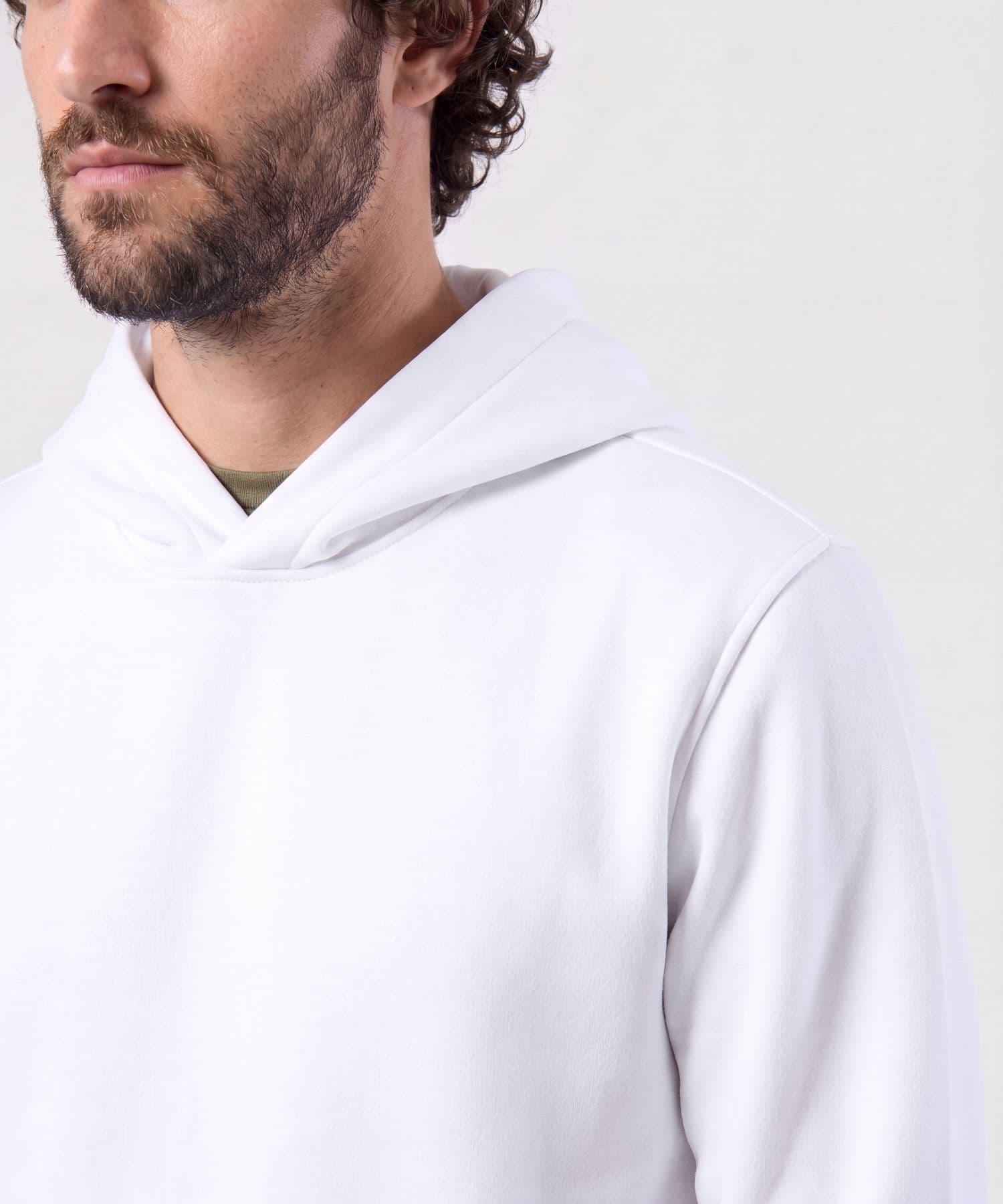 Buzo Flora Edición Índigo blanco para hombre, vista 3